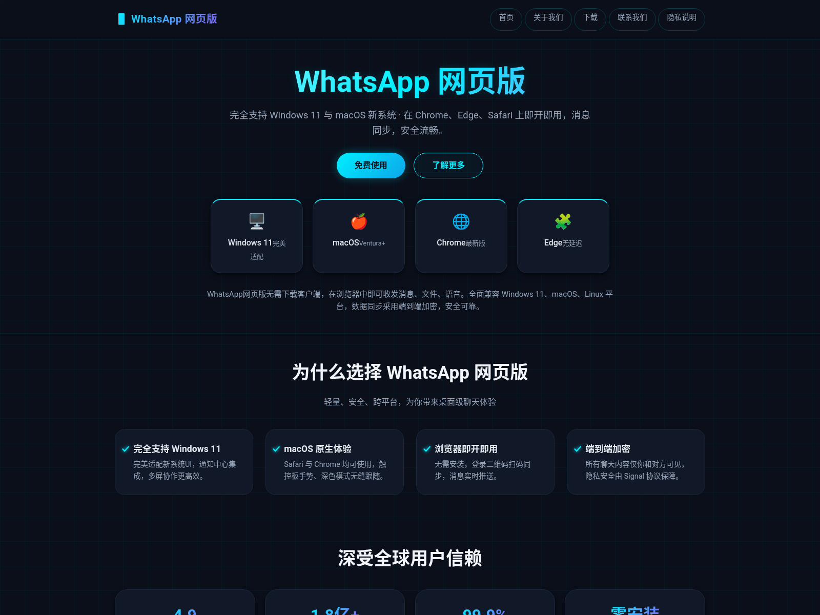 Screenshot of wa.buzz-whatapp.com.cn