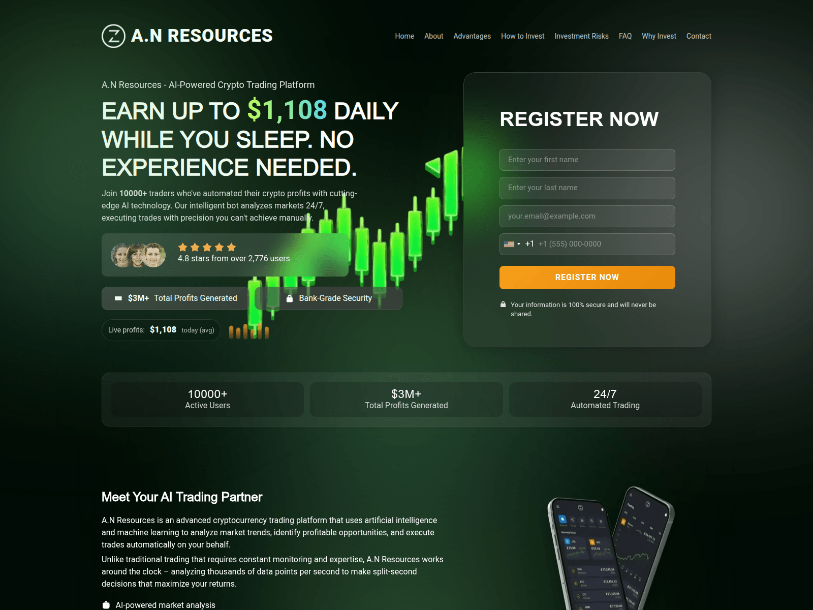 Screenshot of anresources.net