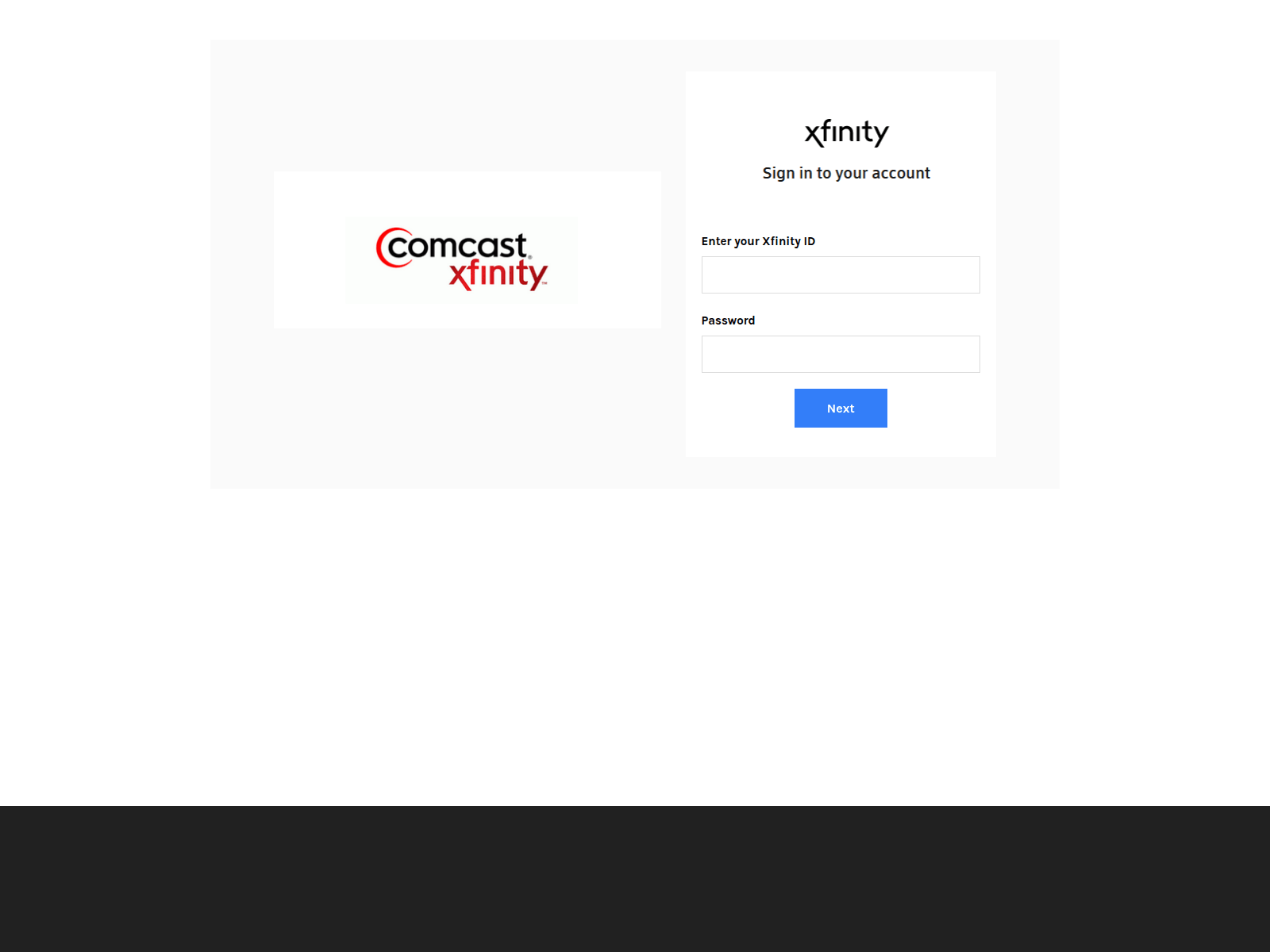 Screenshot of xfinitilogin.weebly.com