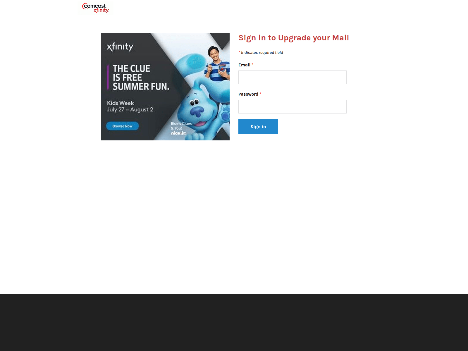 Screenshot of comcastservice-update.weebly.com