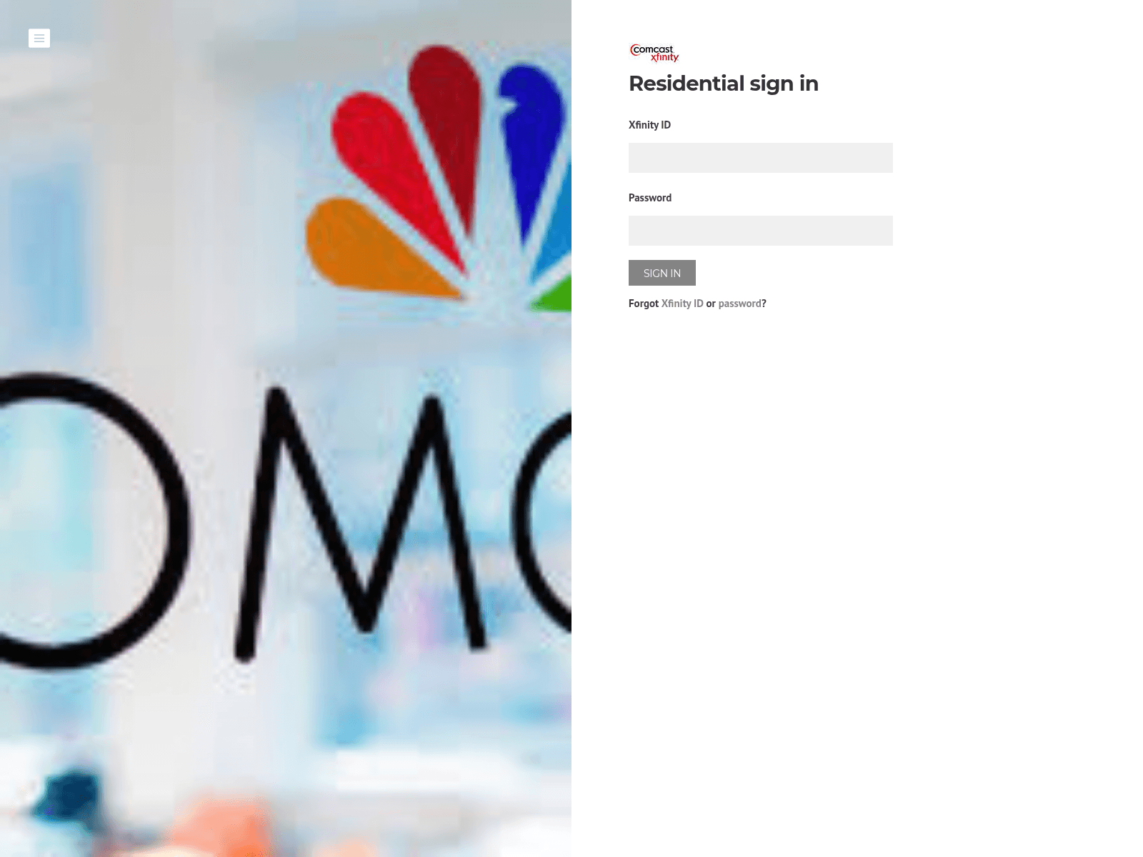 Screenshot of mailserverxfinity.weebly.com