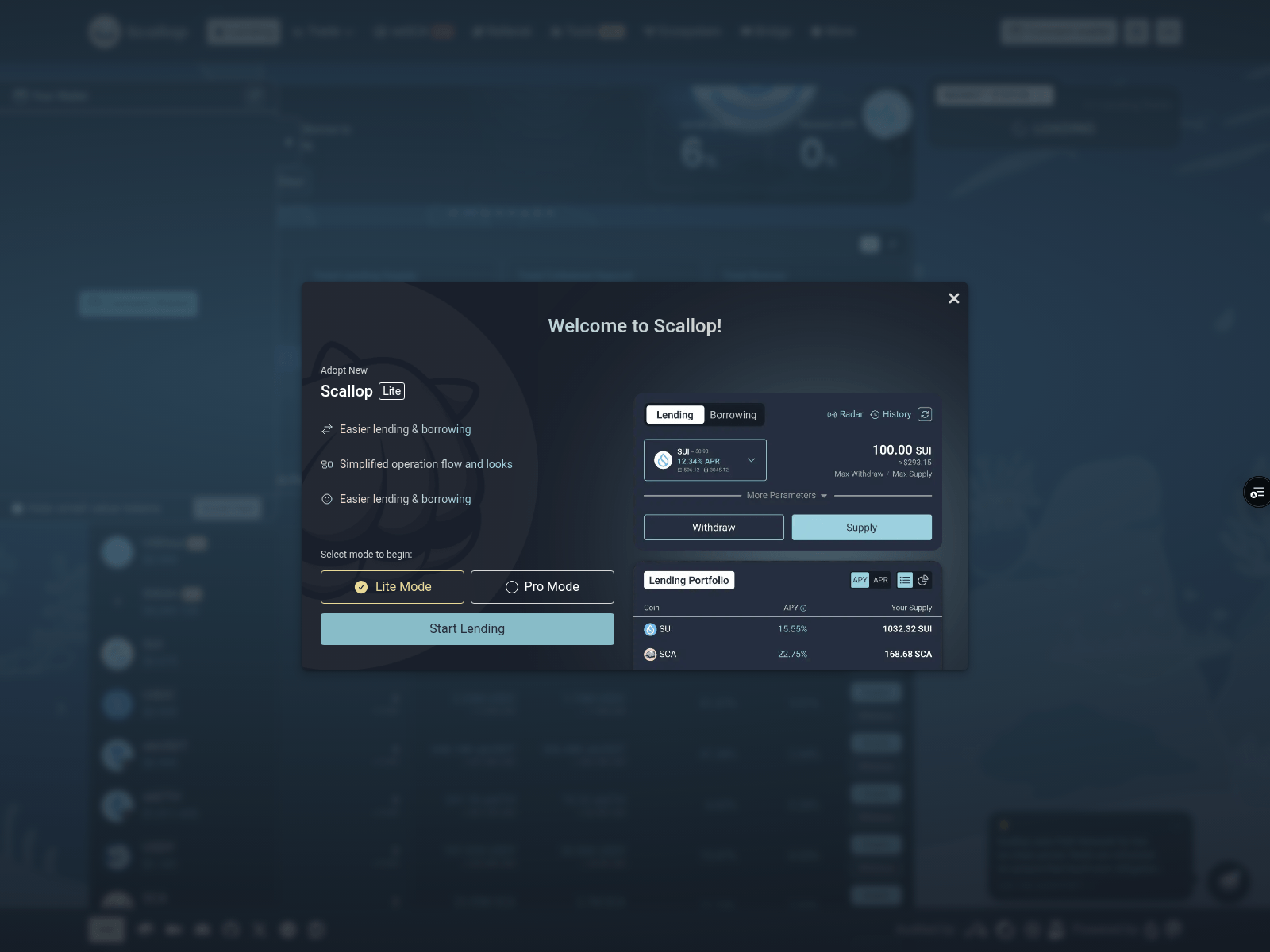 Screenshot von sui-scallop-dapp-e5862qmps-scallop-team.vercel.app