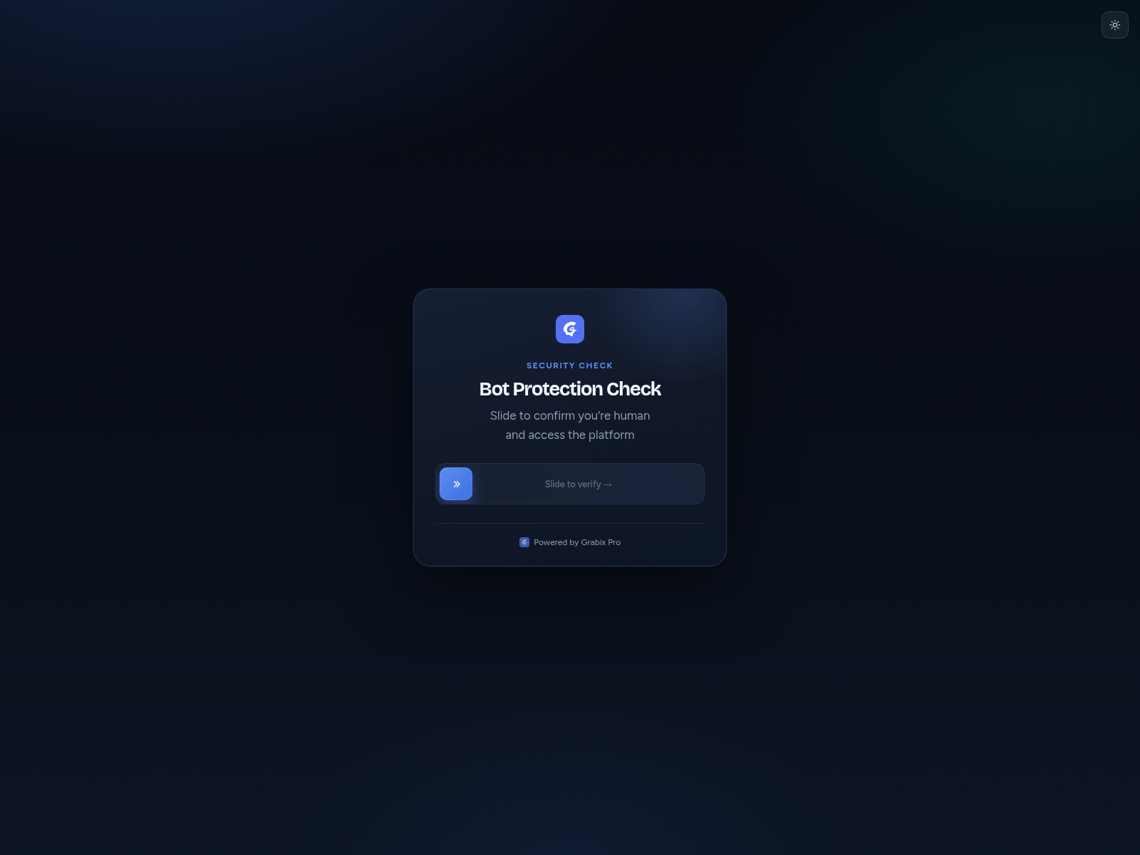 Screenshot of grabixpro.trade