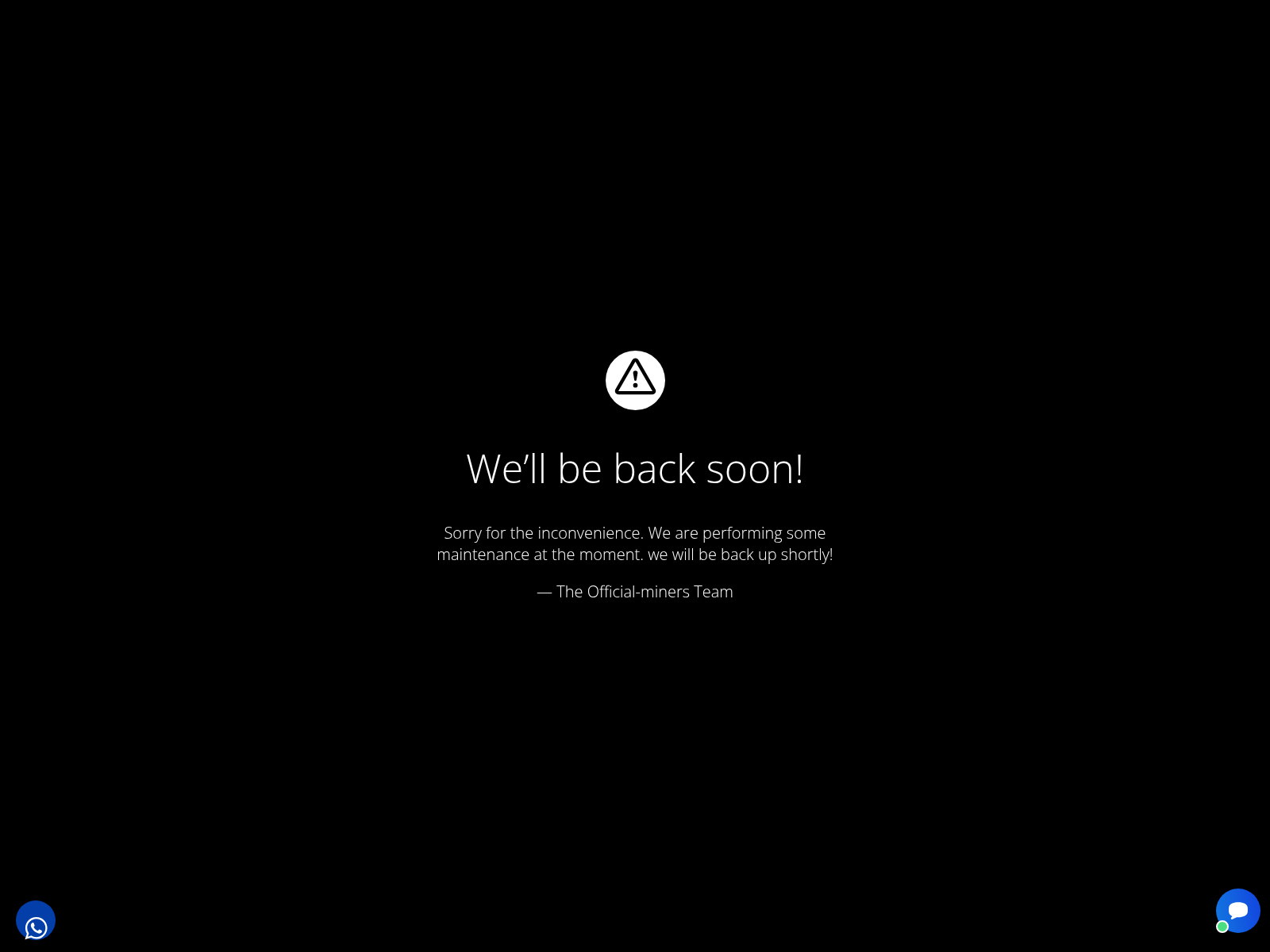 [Ekran görüntüsü] official-miners.com