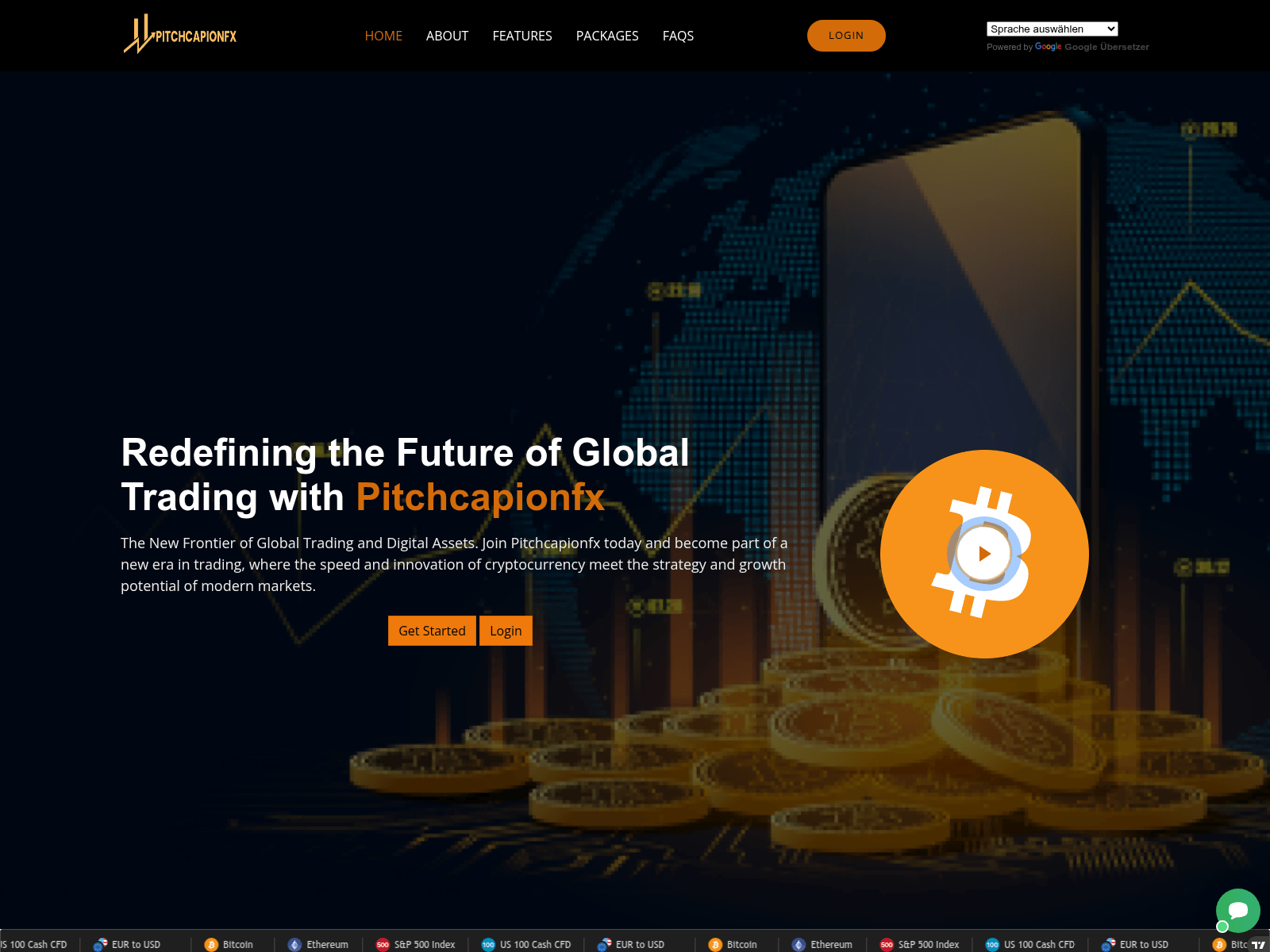 Знімок екрана pitchcapionfx.com