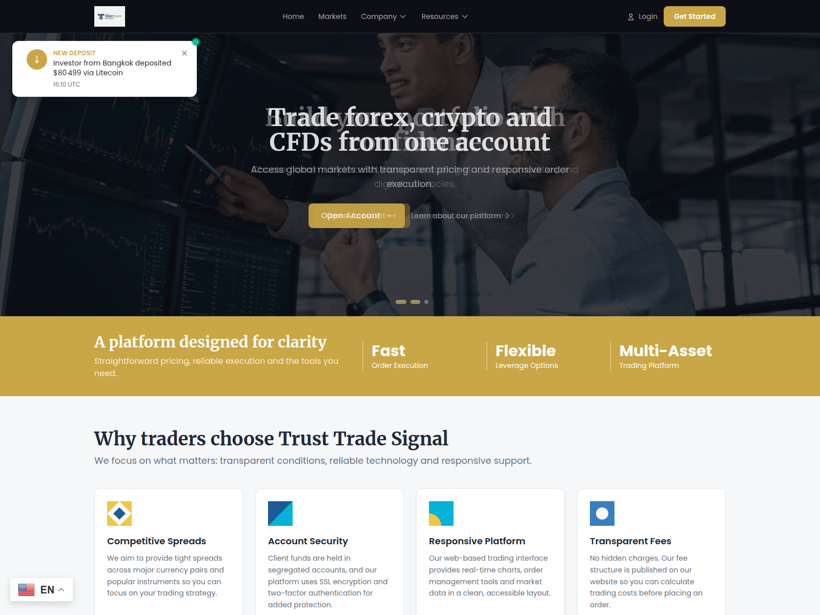 [Ekran görüntüsü] trusttradesignal.pro