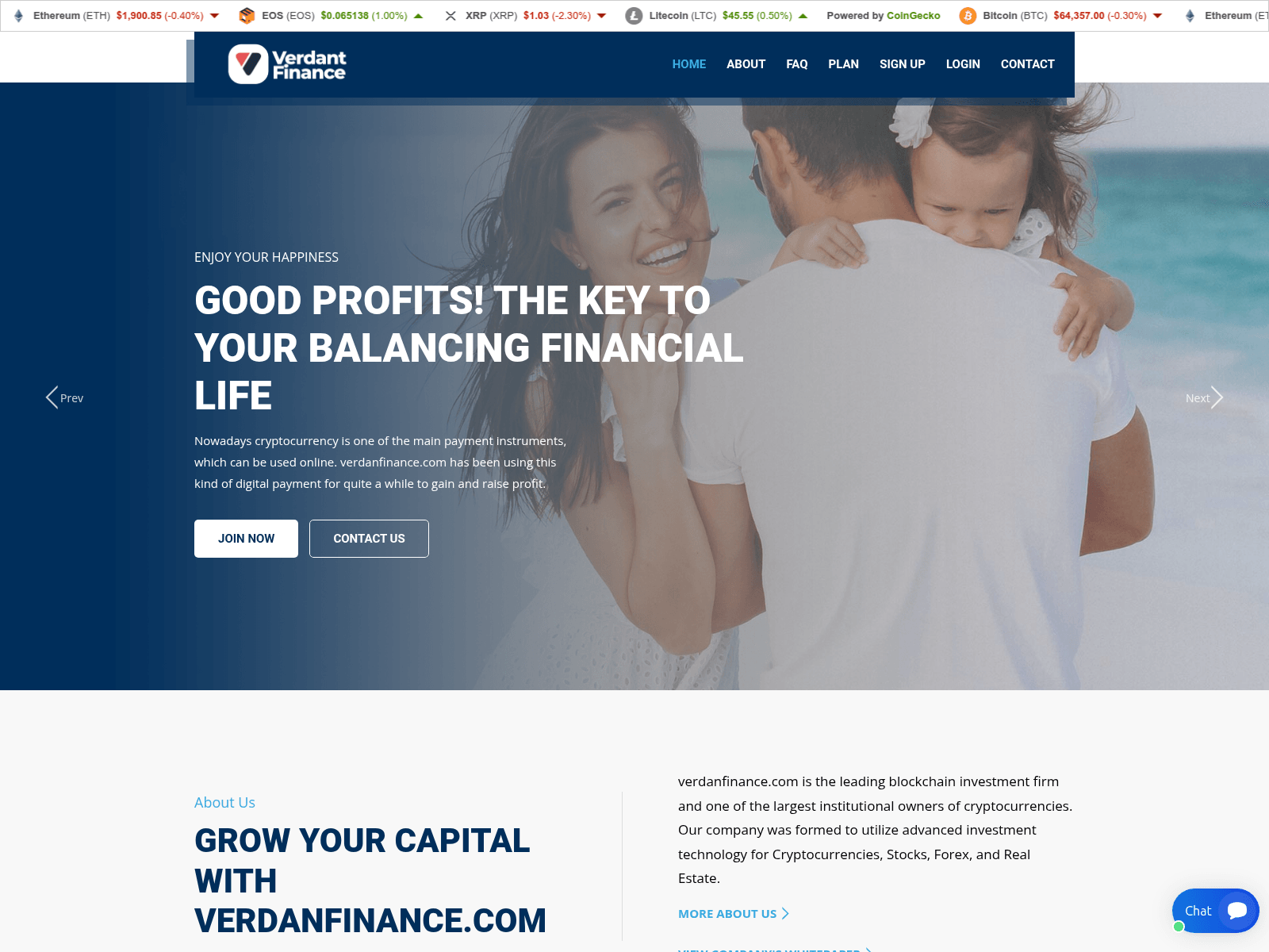 [Ekran görüntüsü] verdanfinance.com