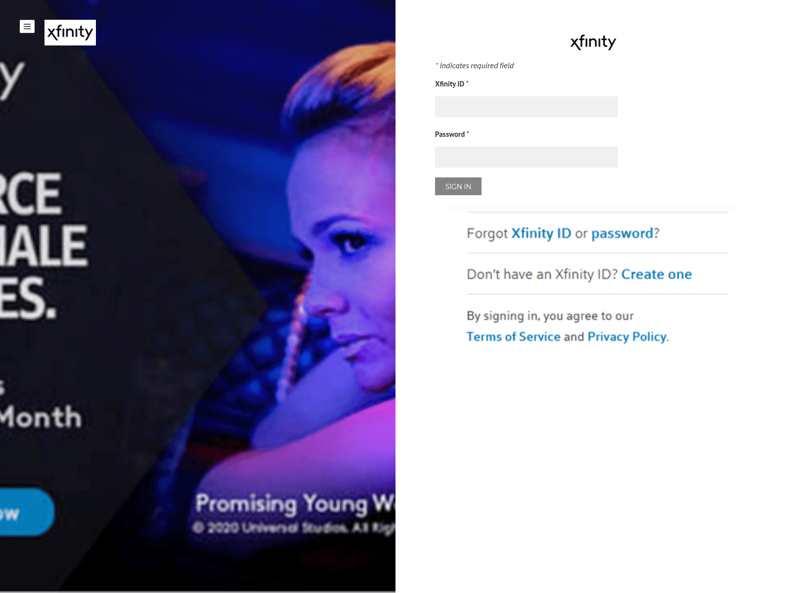 Screenshot of mailnotificationcomcast.weebly.com