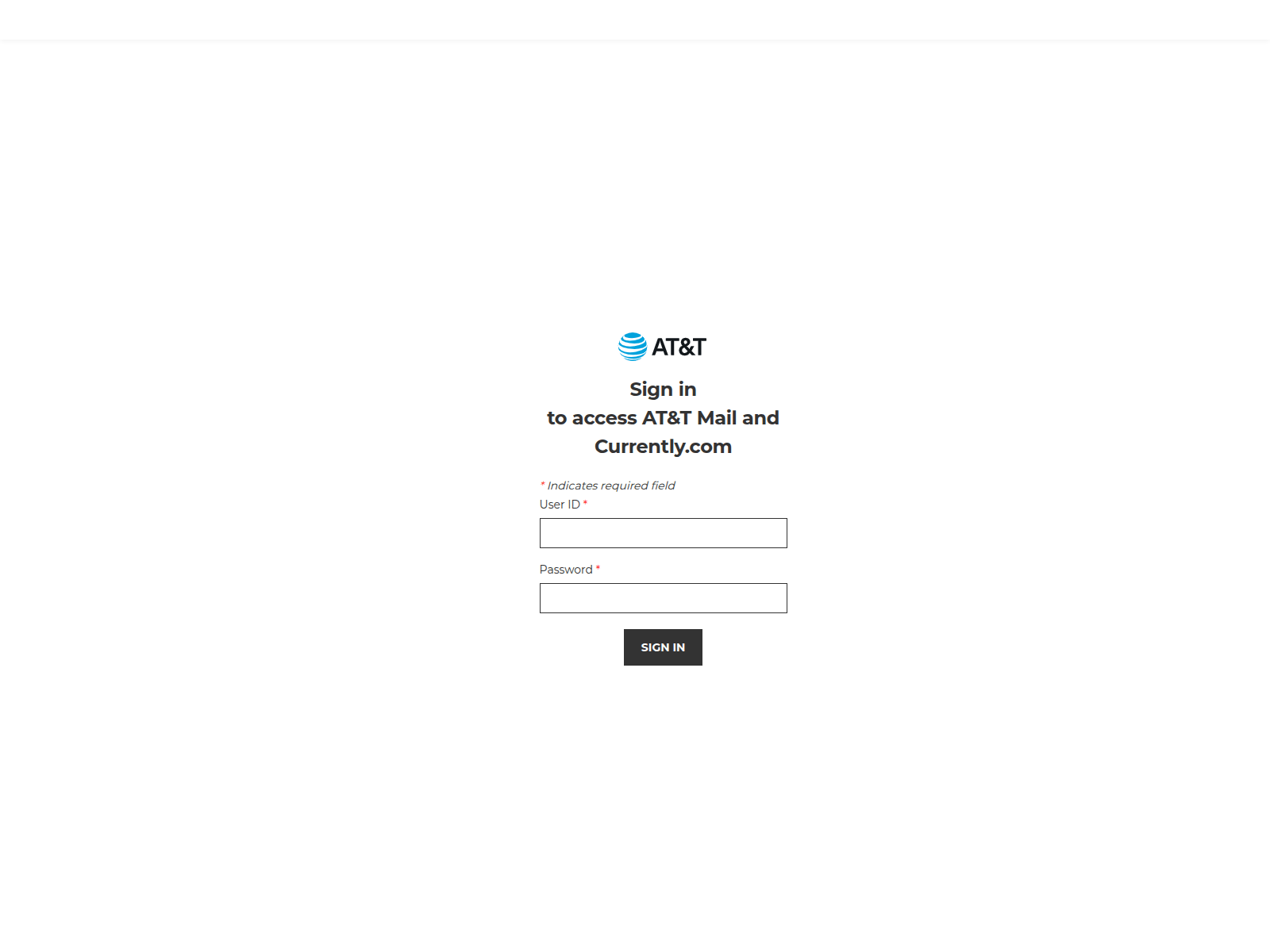 Screenshot of redirectmail-attlogin.weebly.com