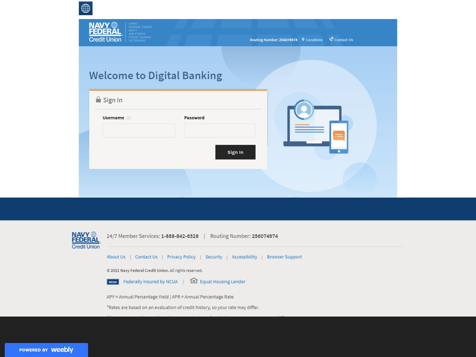 Screenshot of navyfederalsecurity.weebly.com