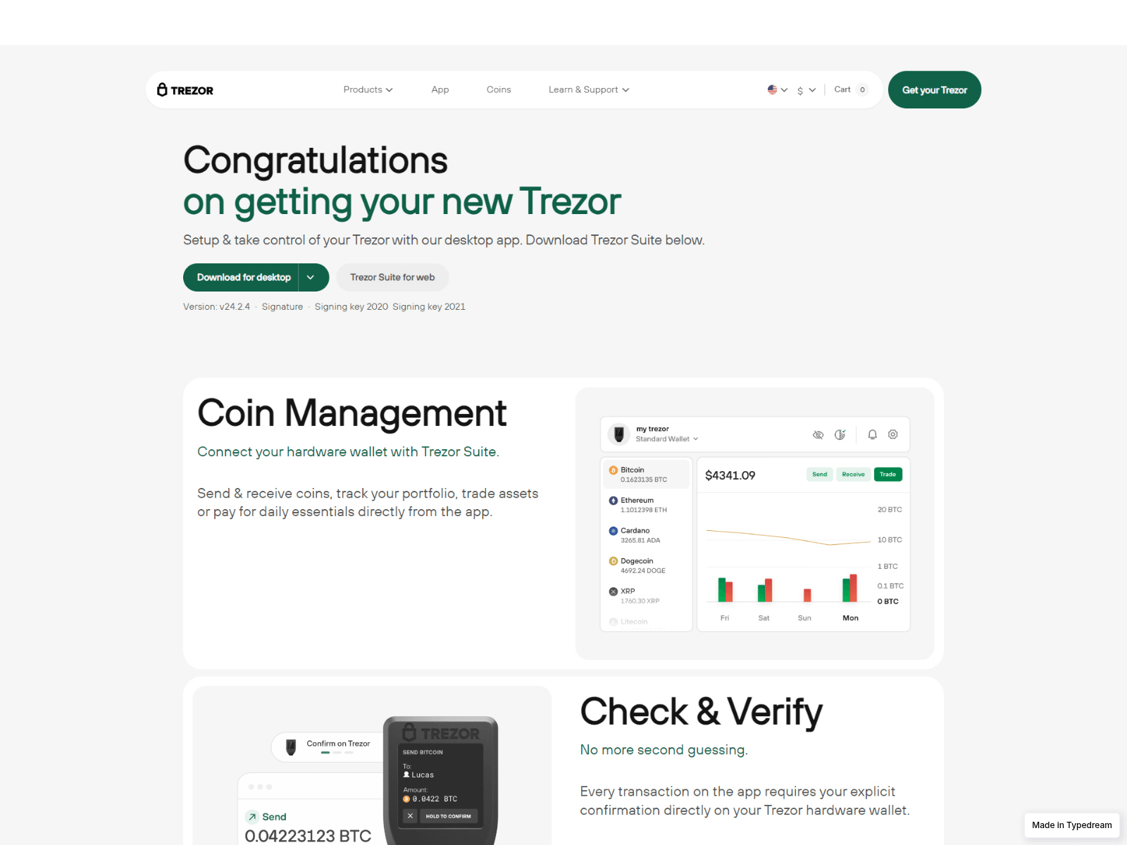 Screenshot of faq-tr-z-r-su-ite-us.typedream.app