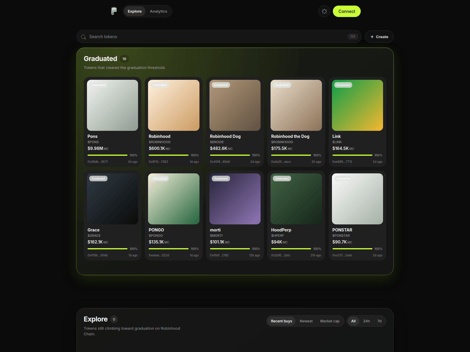 Screenshot of ponz.family
