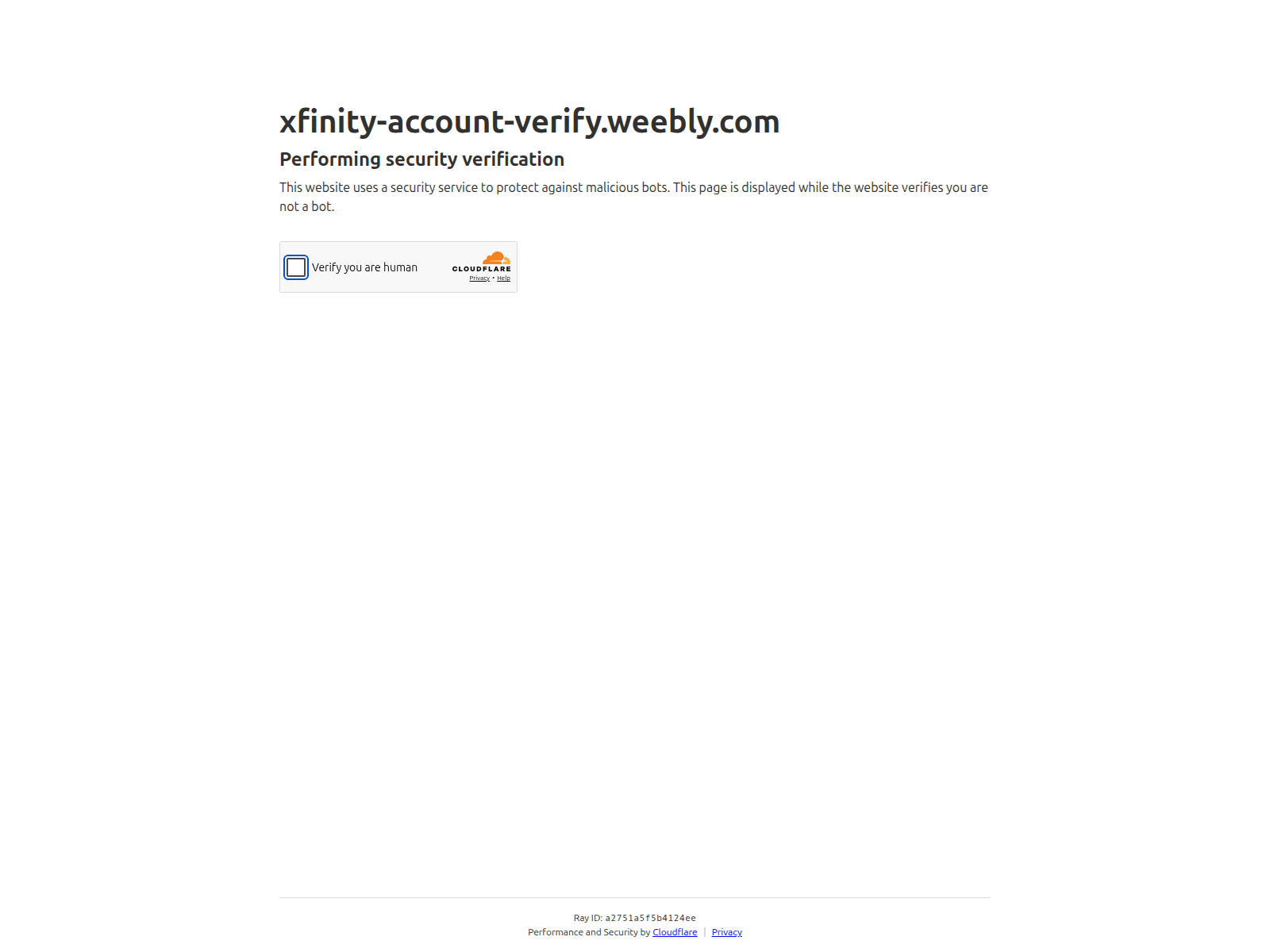 Screenshot of xfinity-account-verify.weebly.com