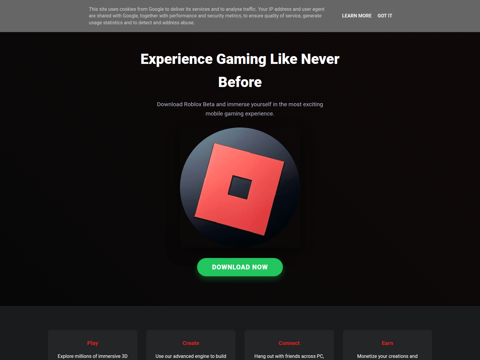 Screenshot of rbxbetau7.blogspot.com
