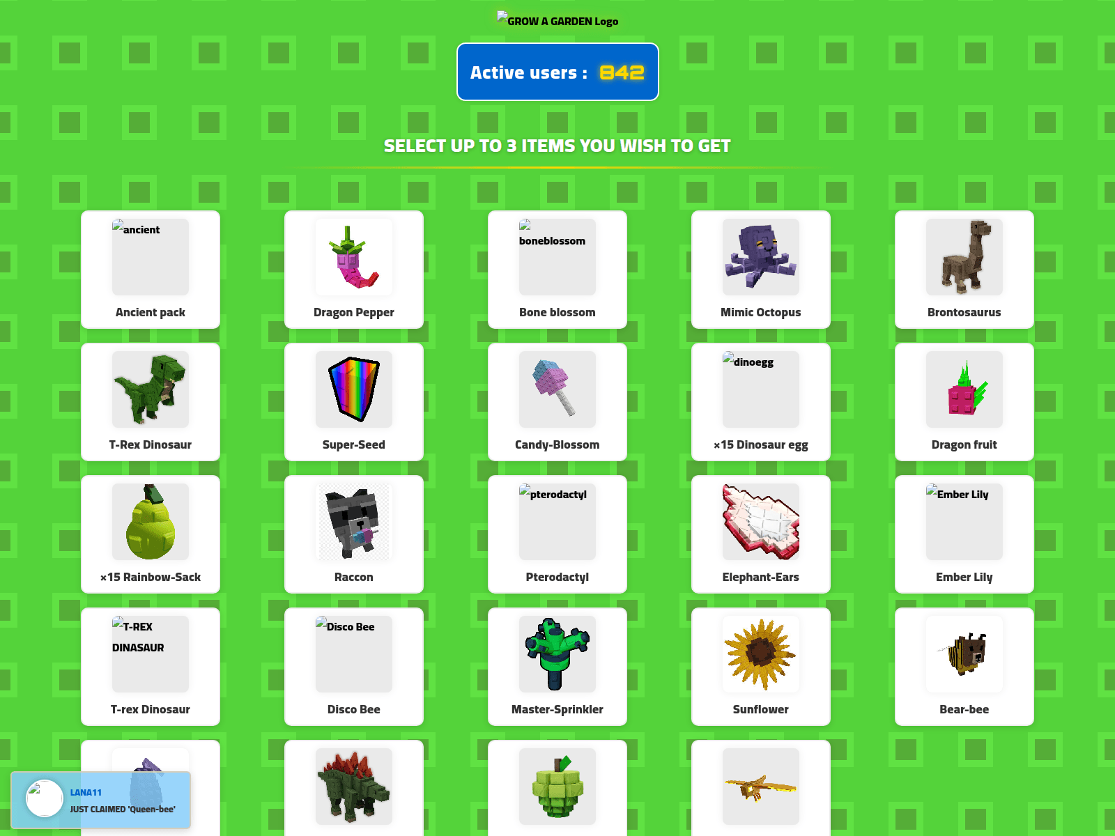Screenshot of getgrowagardenaks.blogspot.com