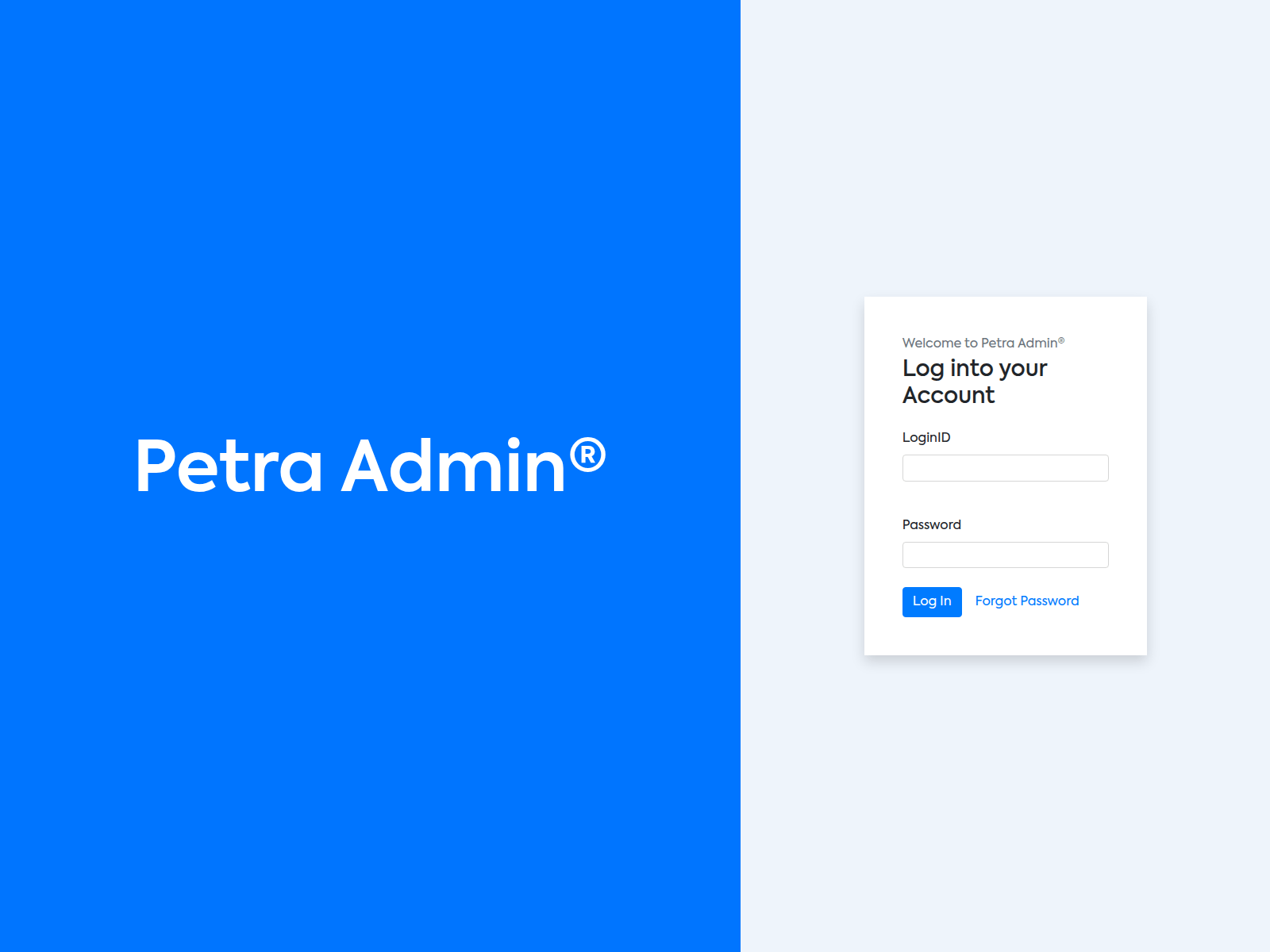 Screenshot of petra-admin.secondcaesar.com