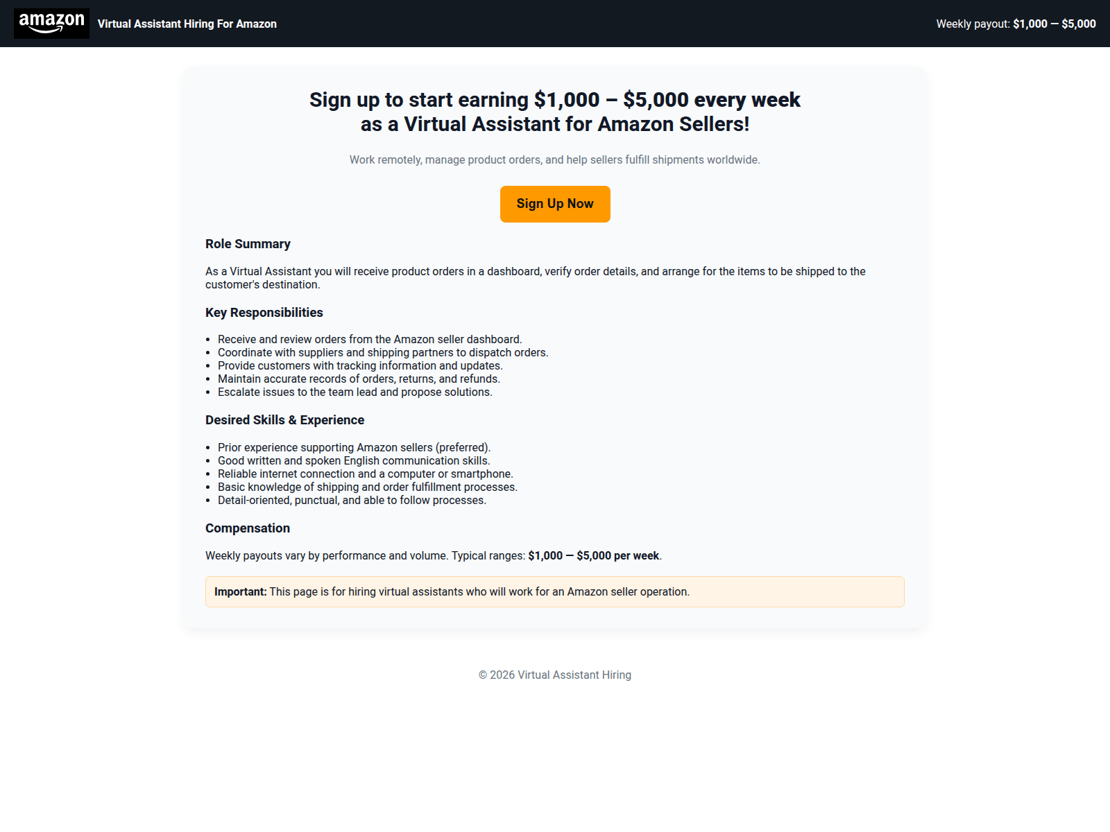 Screenshot of amazonjob-opal.vercel.app