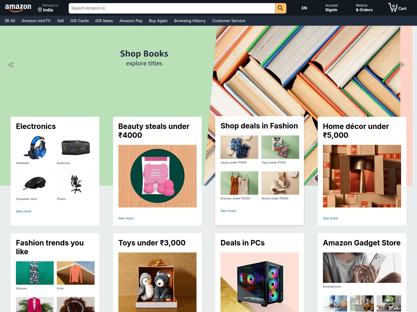 Screenshot of anoopsamazon.vercel.app