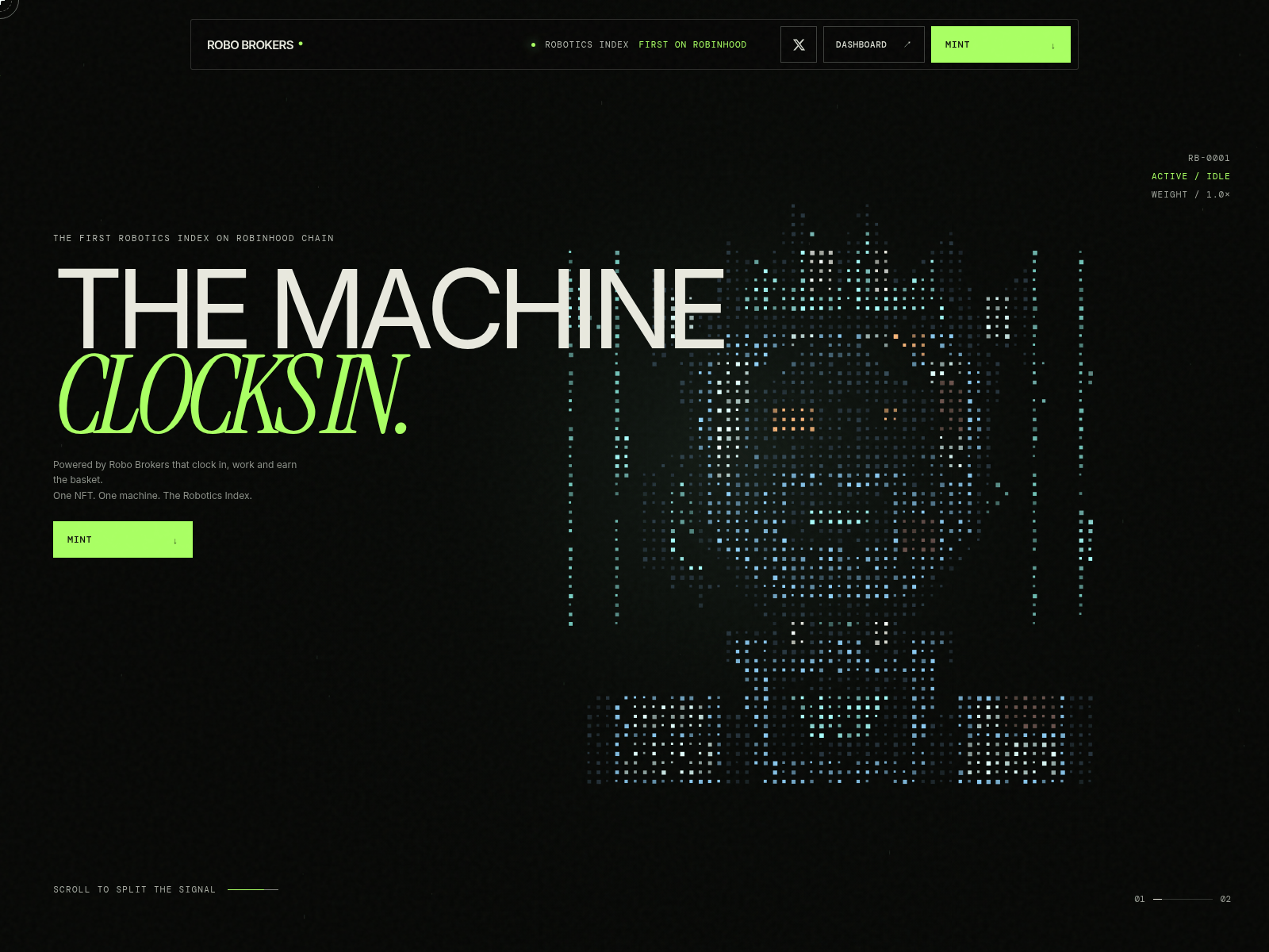 Screenshot of robobrokers.xyz