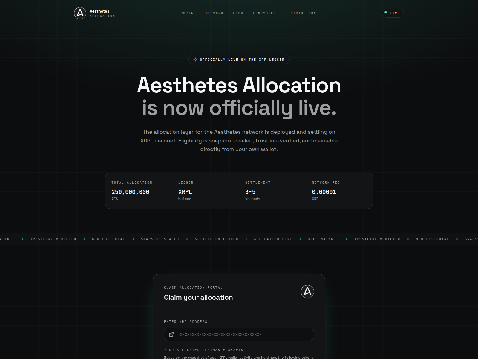 Screenshot of aesthetes.info