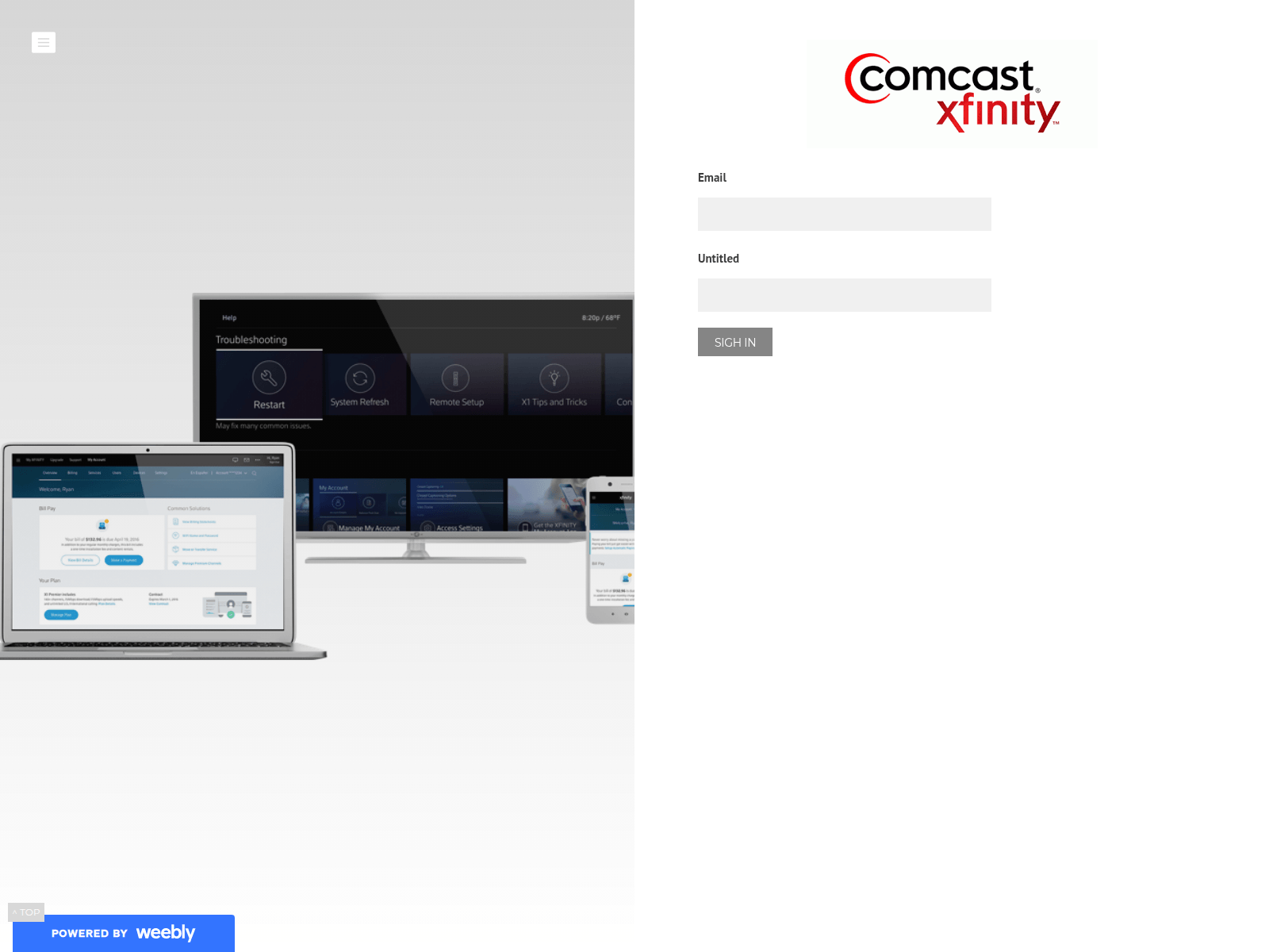 Screenshot of mailcomcst.weebly.com