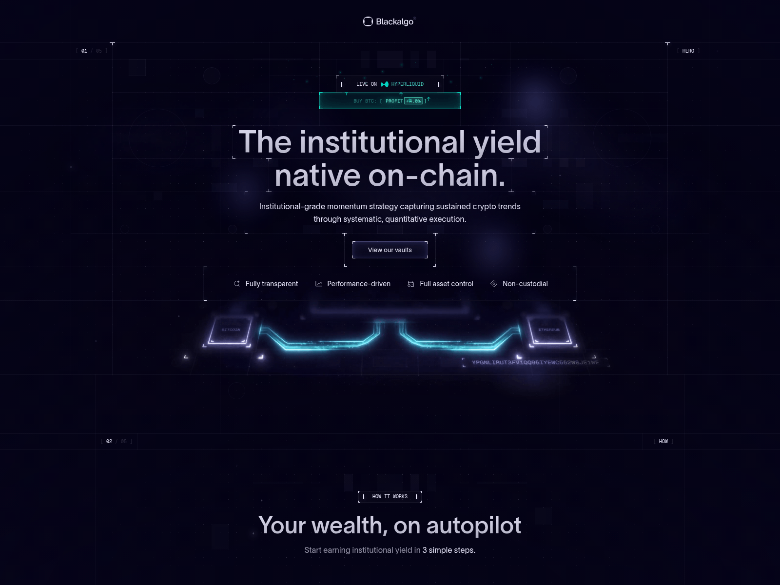 Screenshot of blackalgo-landing-v2.pages.dev