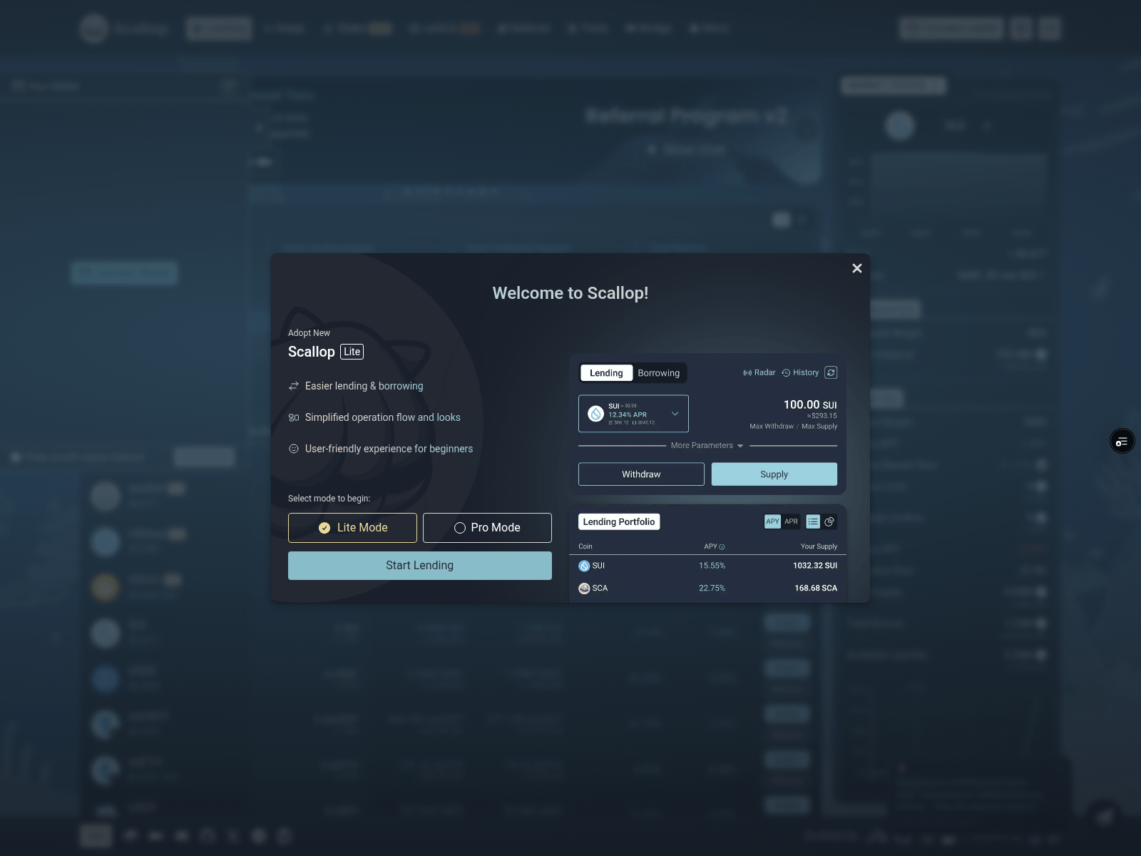 Screenshot von sui-scallop-dapp-kml423zif-scallop-team.vercel.app