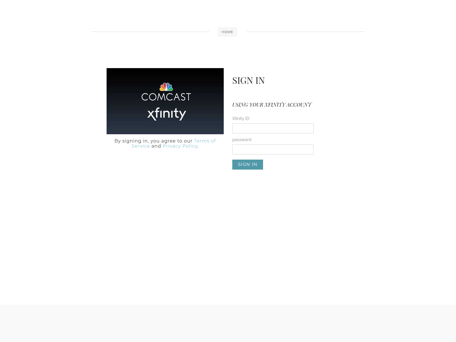 Screenshot of comcastmailupdateaccount.weebly.com