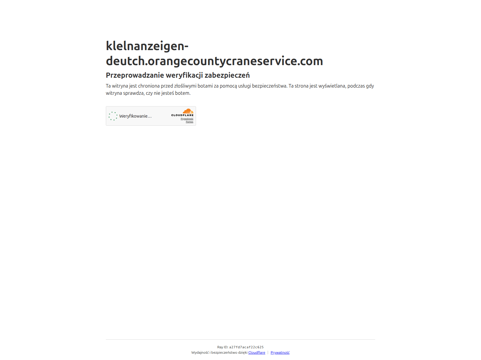Screenshot of klelnanzeigen-deutch.orangecountycraneservice.com
