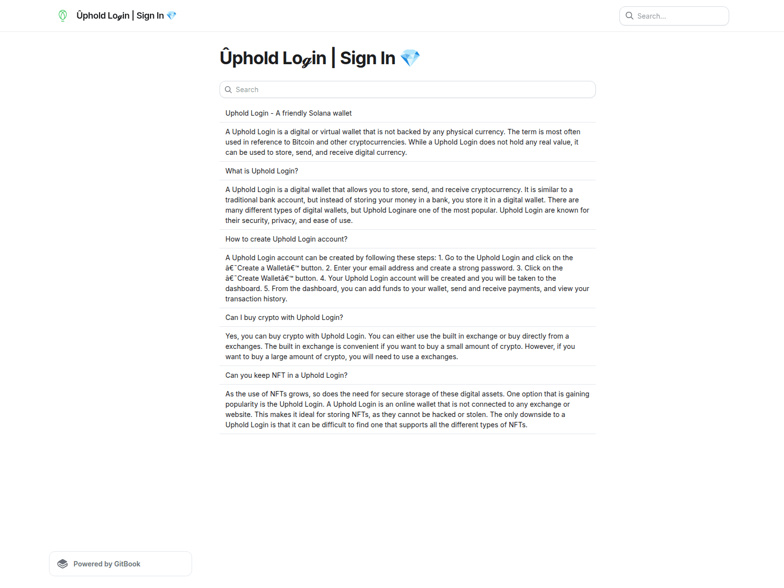 Screenshot of uupholdxlogi.gitbook.io