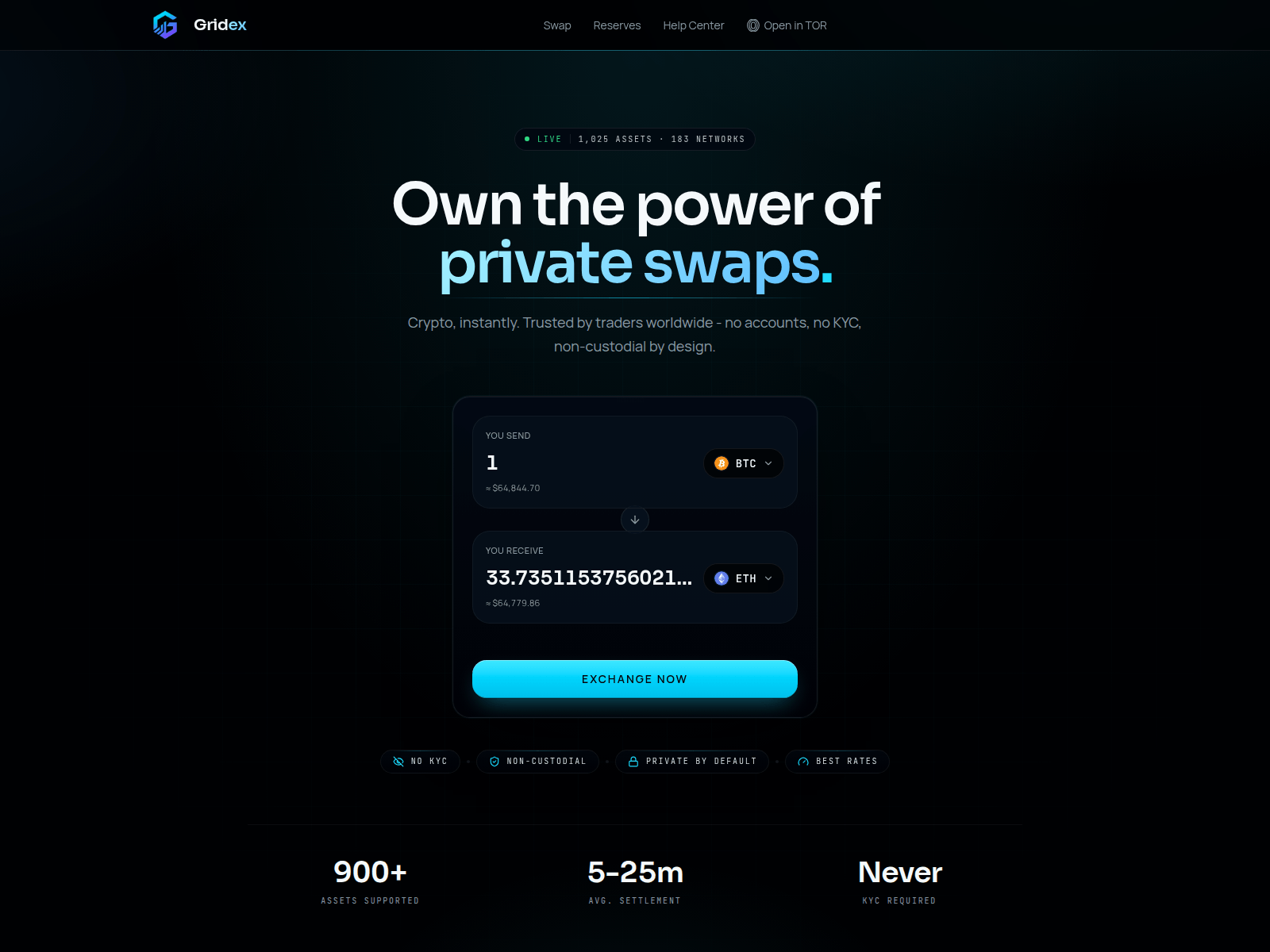 Screenshot of gridexexchange.com