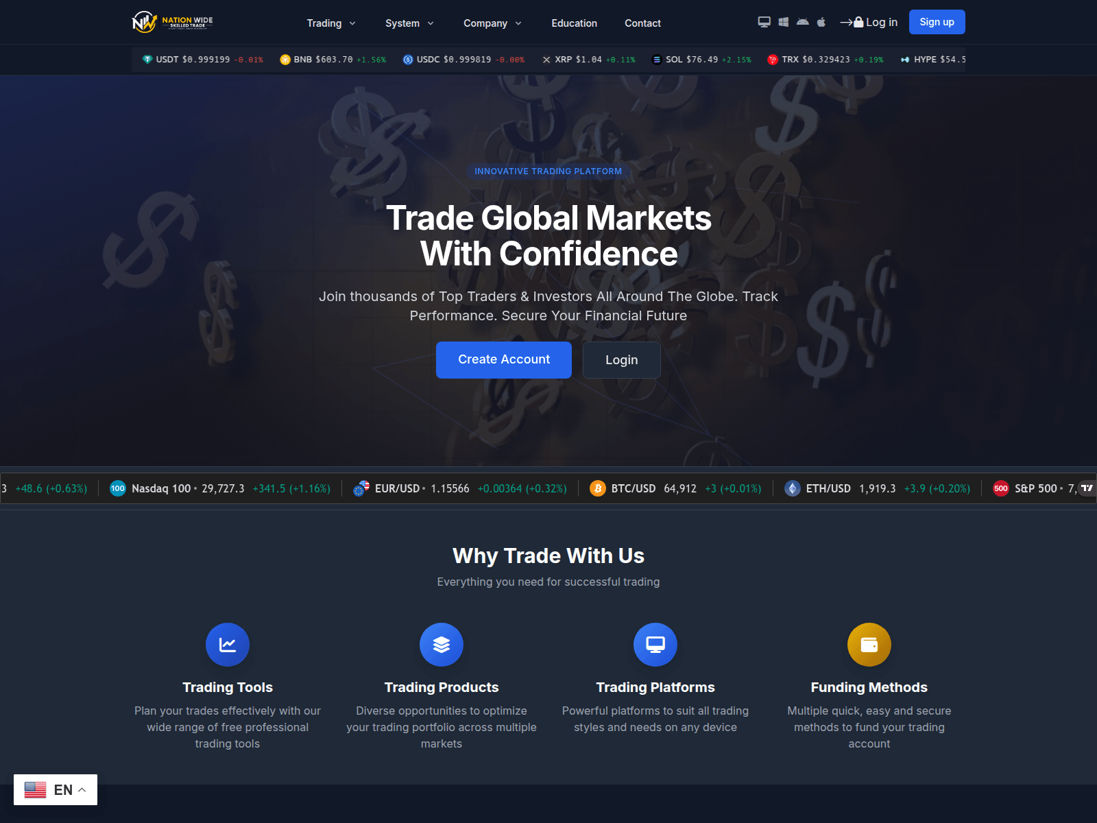 Screenshot of nationwideskilledtrade.net