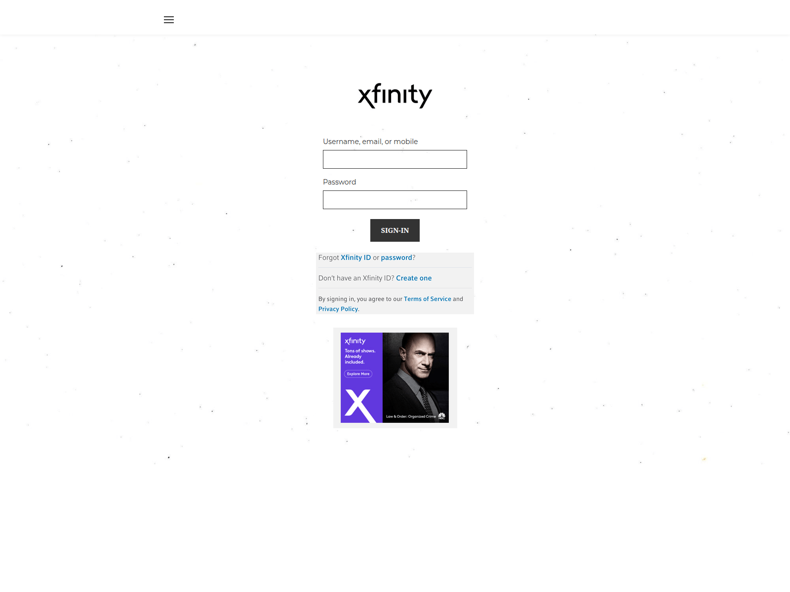 Screenshot of comcastinfo.weebly.com