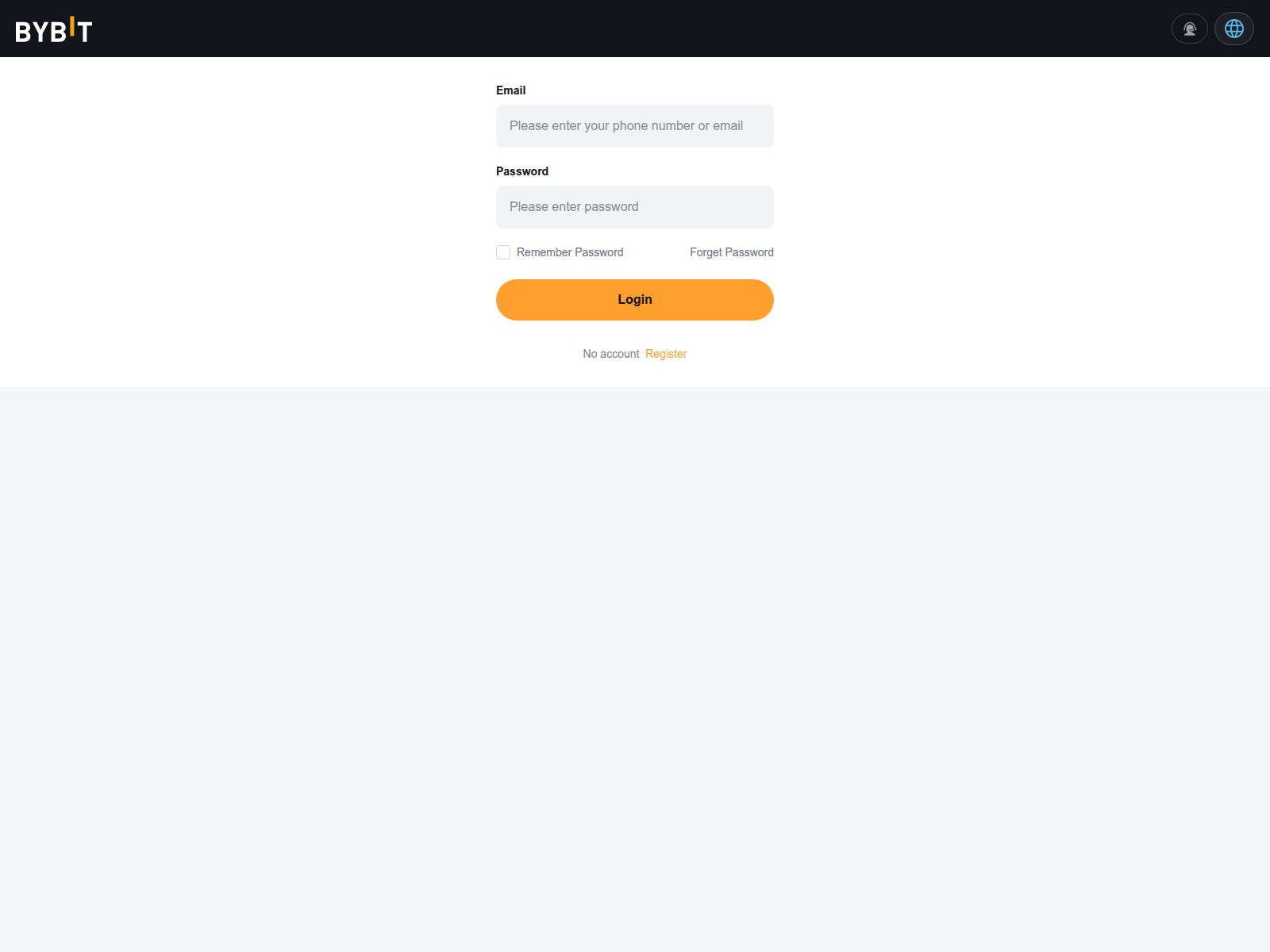 Screenshot of bybithje.com