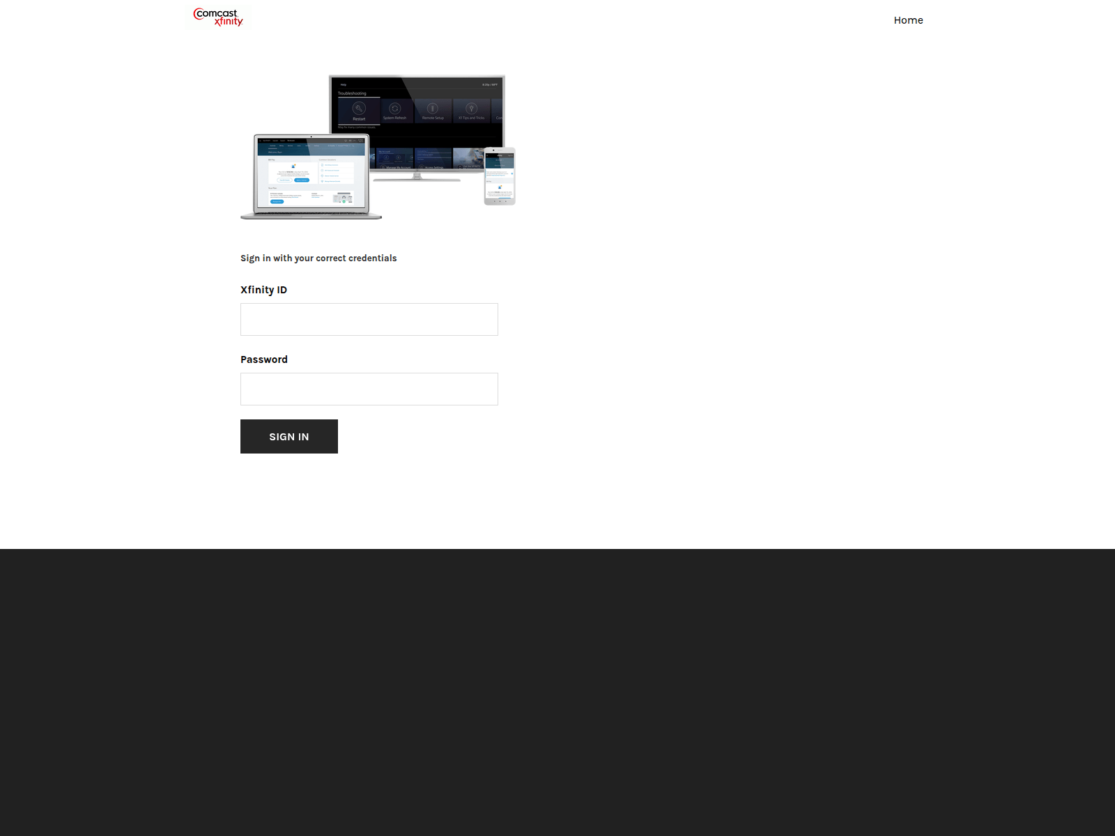 Screenshot of xfinmail.weebly.com