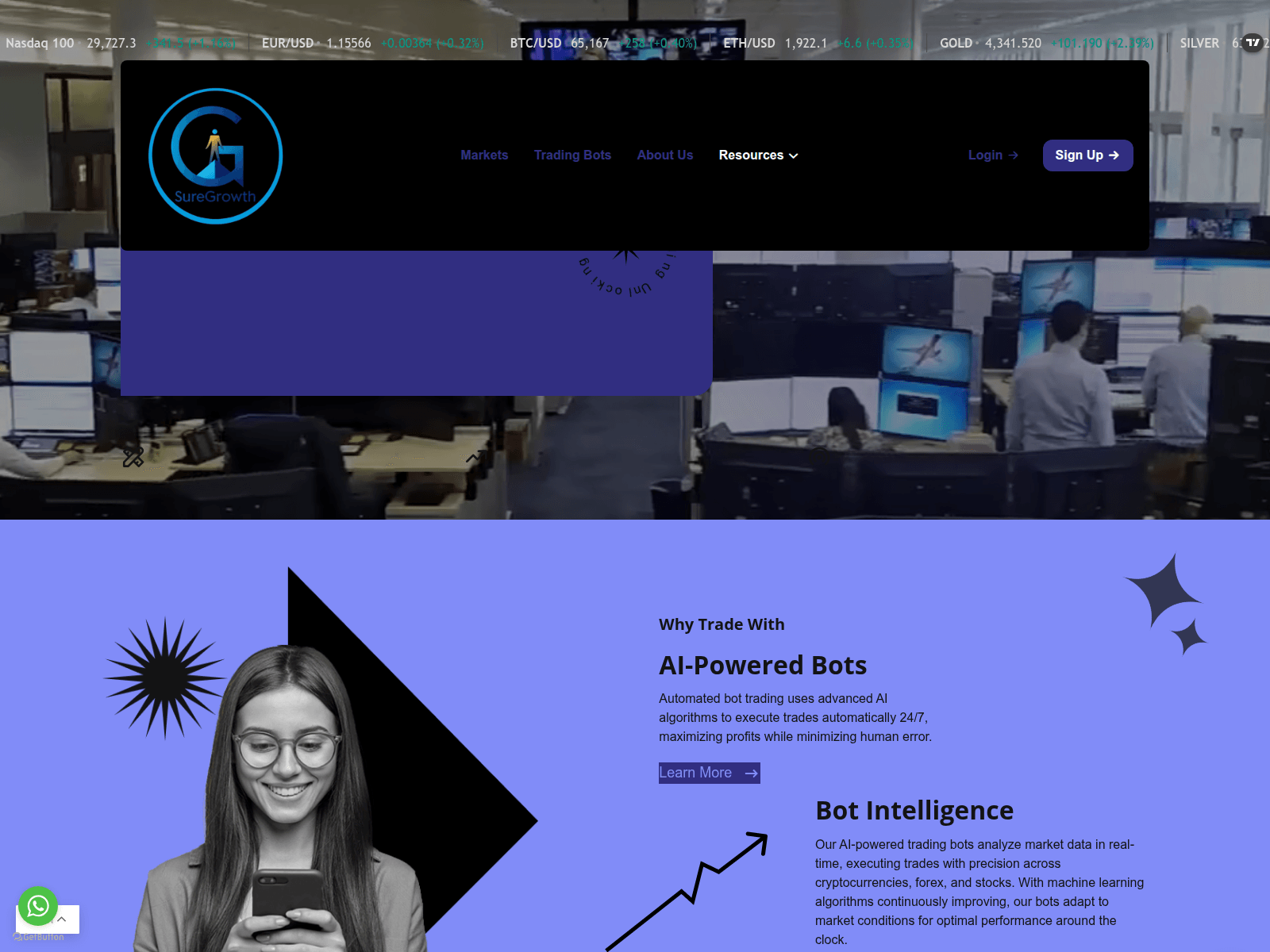 Screenshot of www.suregrowth.us