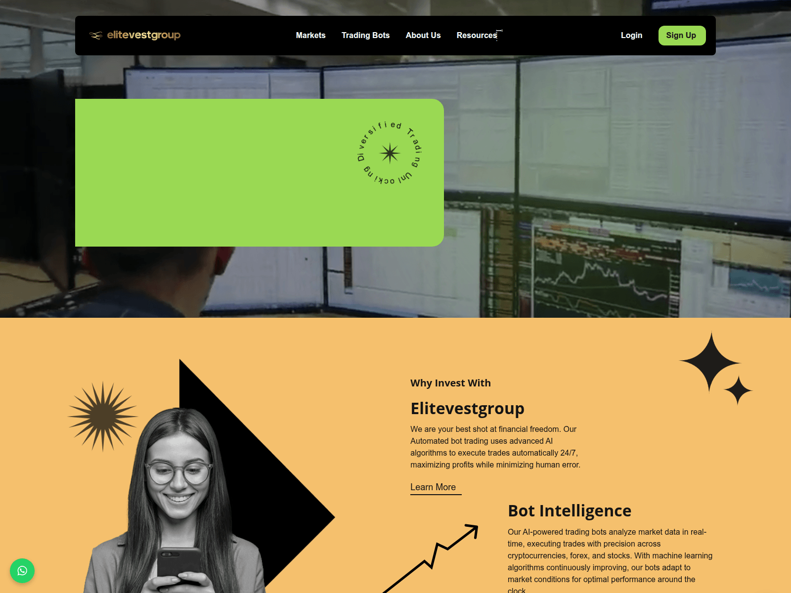 Screenshot of elitevestgroup.com