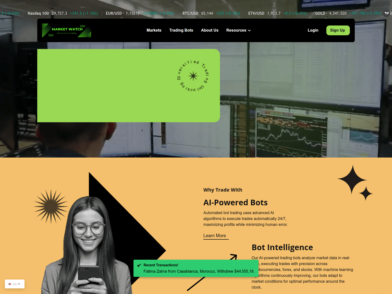 Screenshot of martwatcf.live