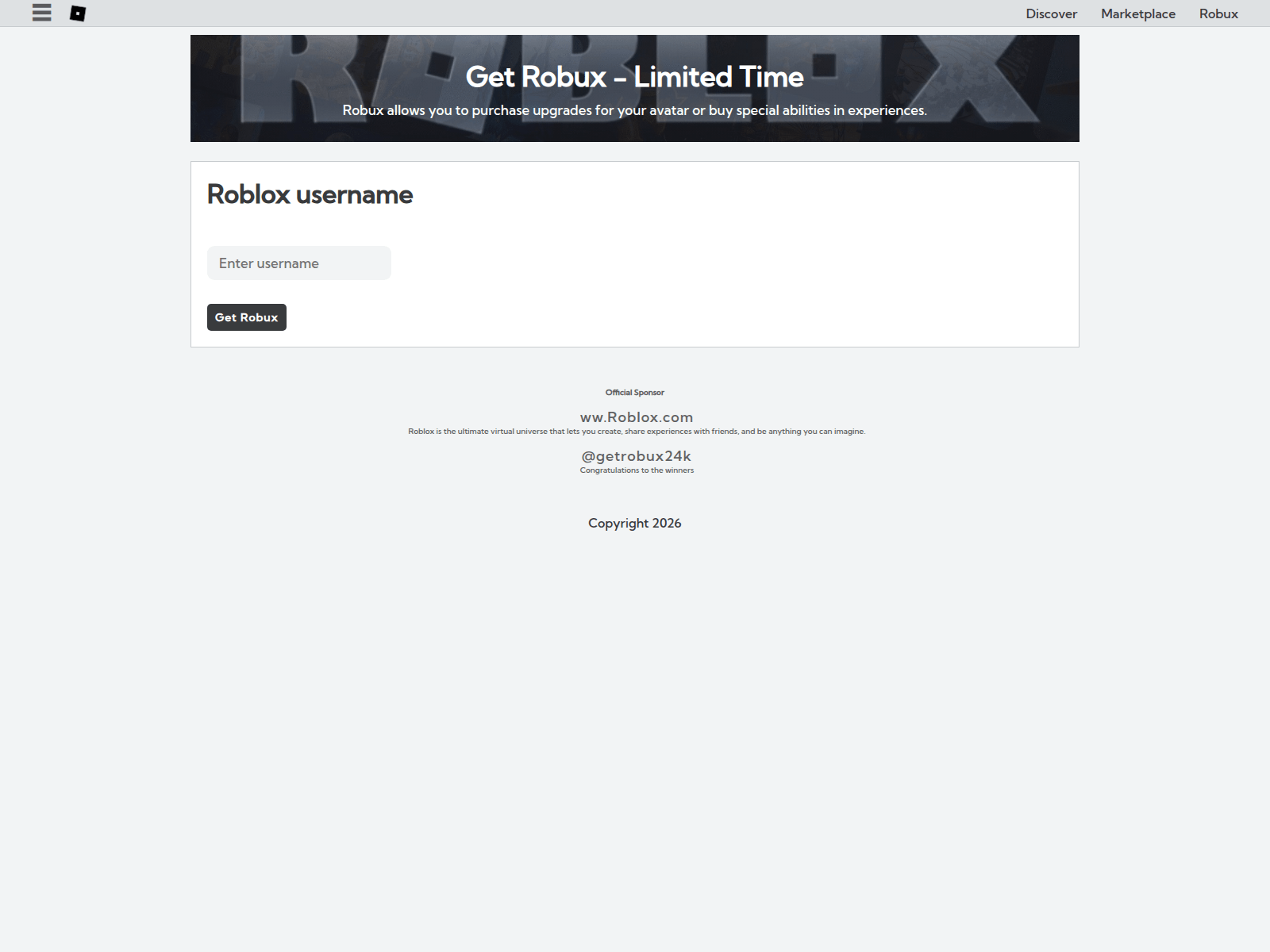 Screenshot of gett10krobuxofficial.blogspot.com