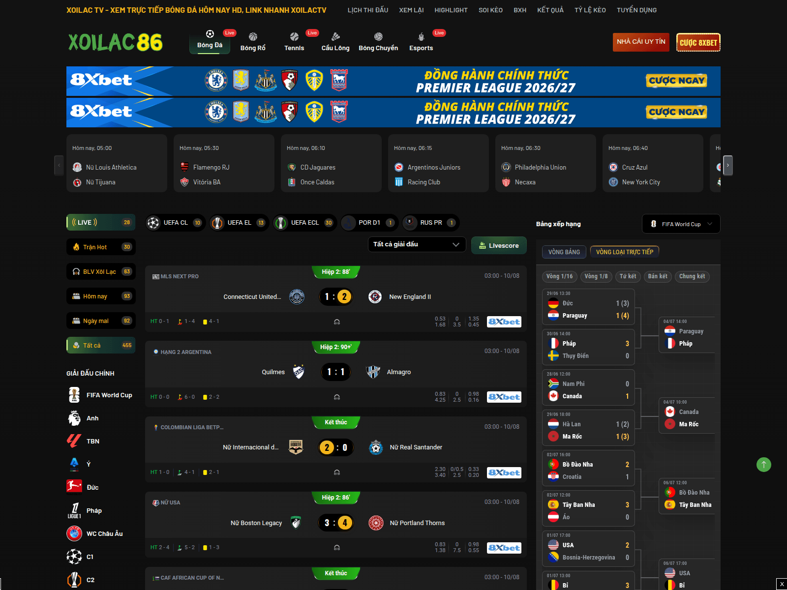 Screenshot of xoilacvvr.cc