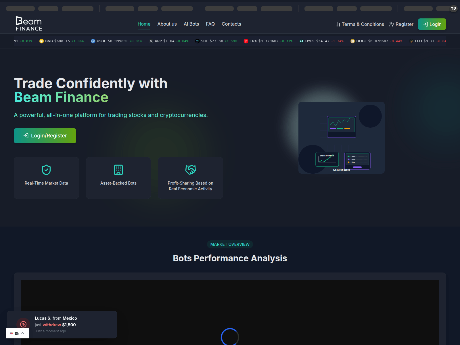 [Ekran görüntüsü] www.beamfin.pro