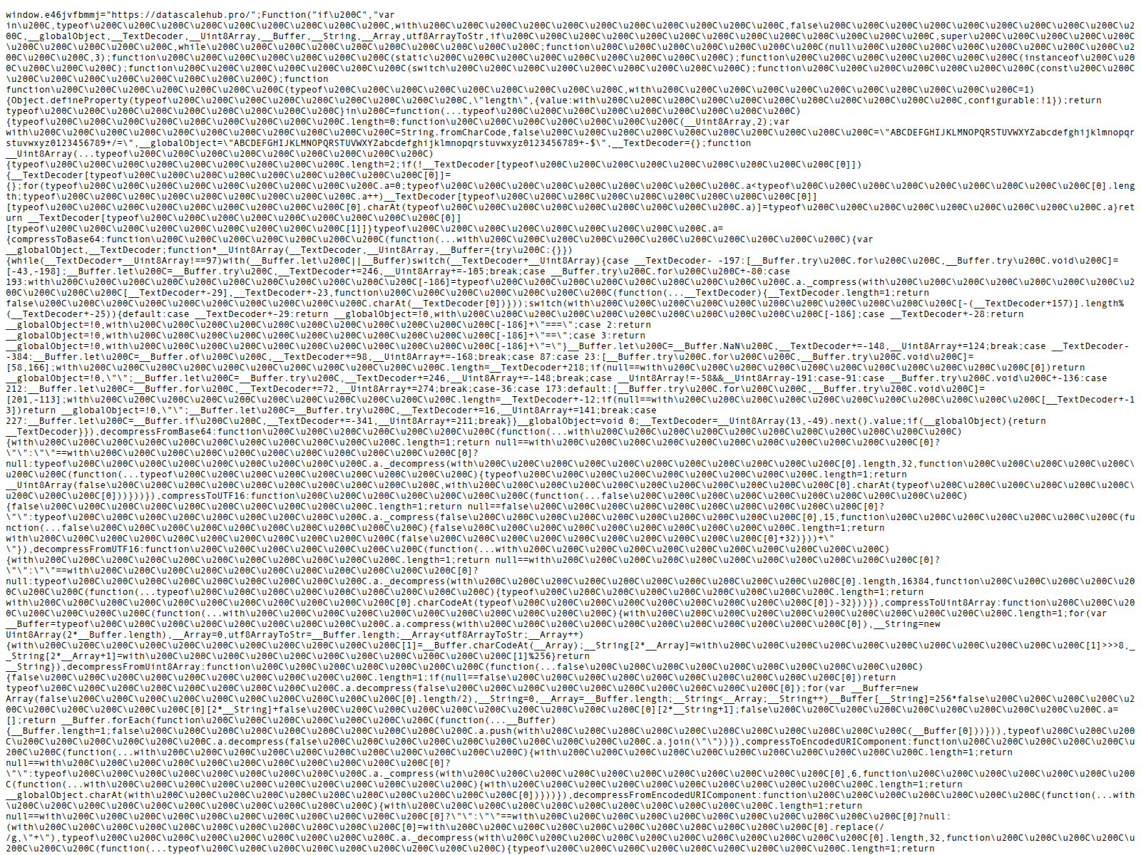 Screenshot of datascalehub.pro