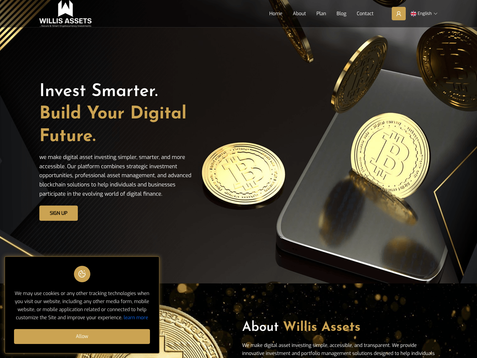 Screenshot of willis-asset.com
