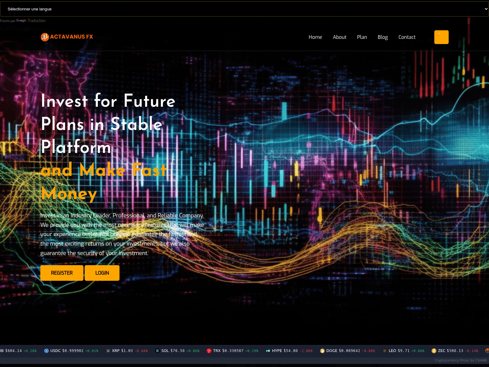 Screenshot of deactavanusfxdrive.com