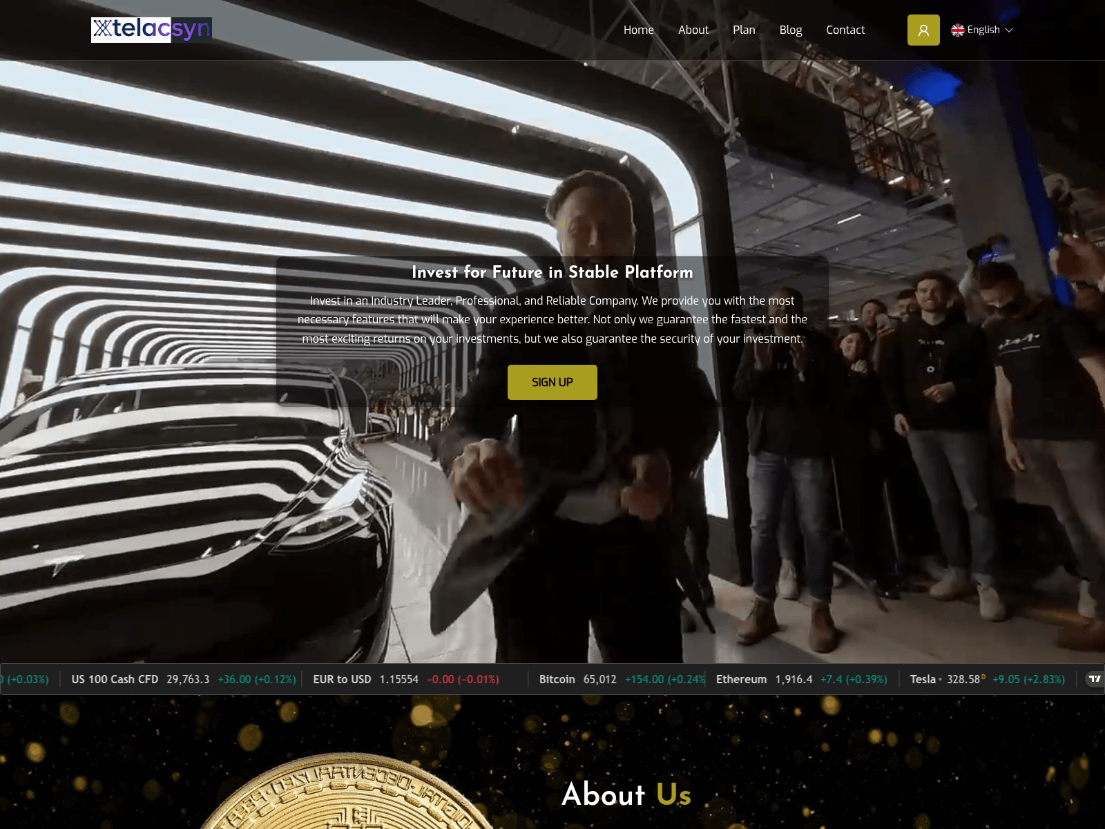 Screenshot of xtelacsyn.com