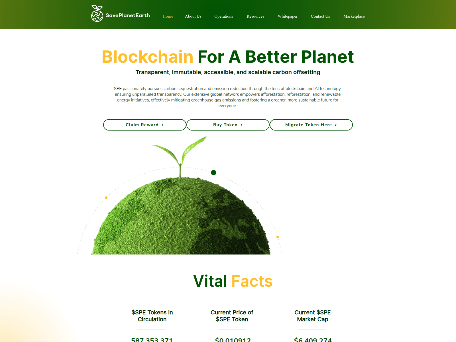 Screenshot of saveplanetoffical-rewardss.pages.dev