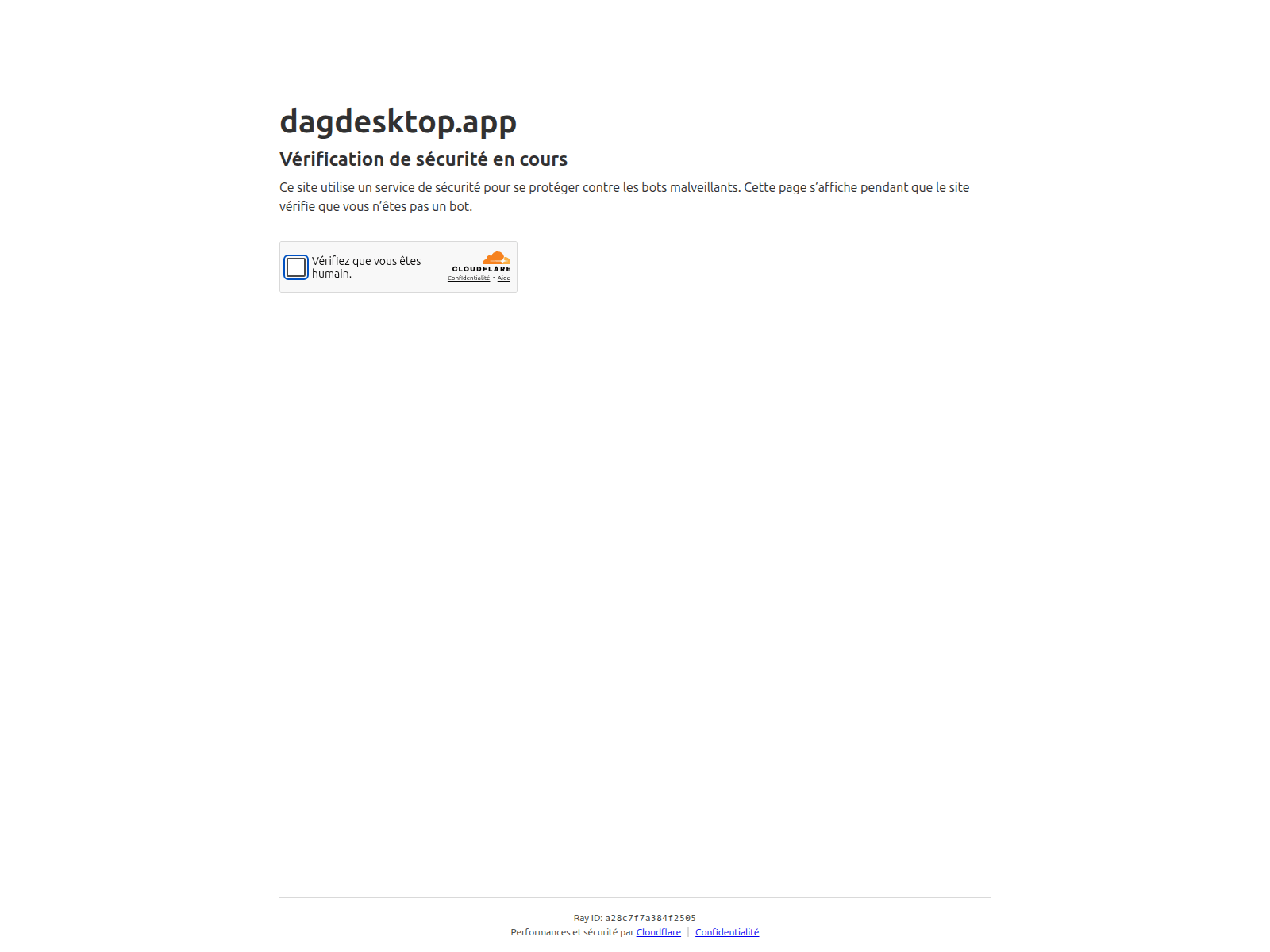 Screenshot of dagdesktop.app