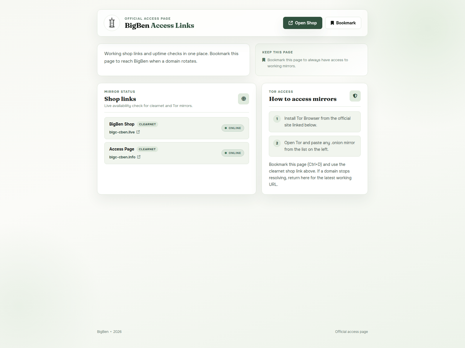 Screenshot of bigc-cben.info