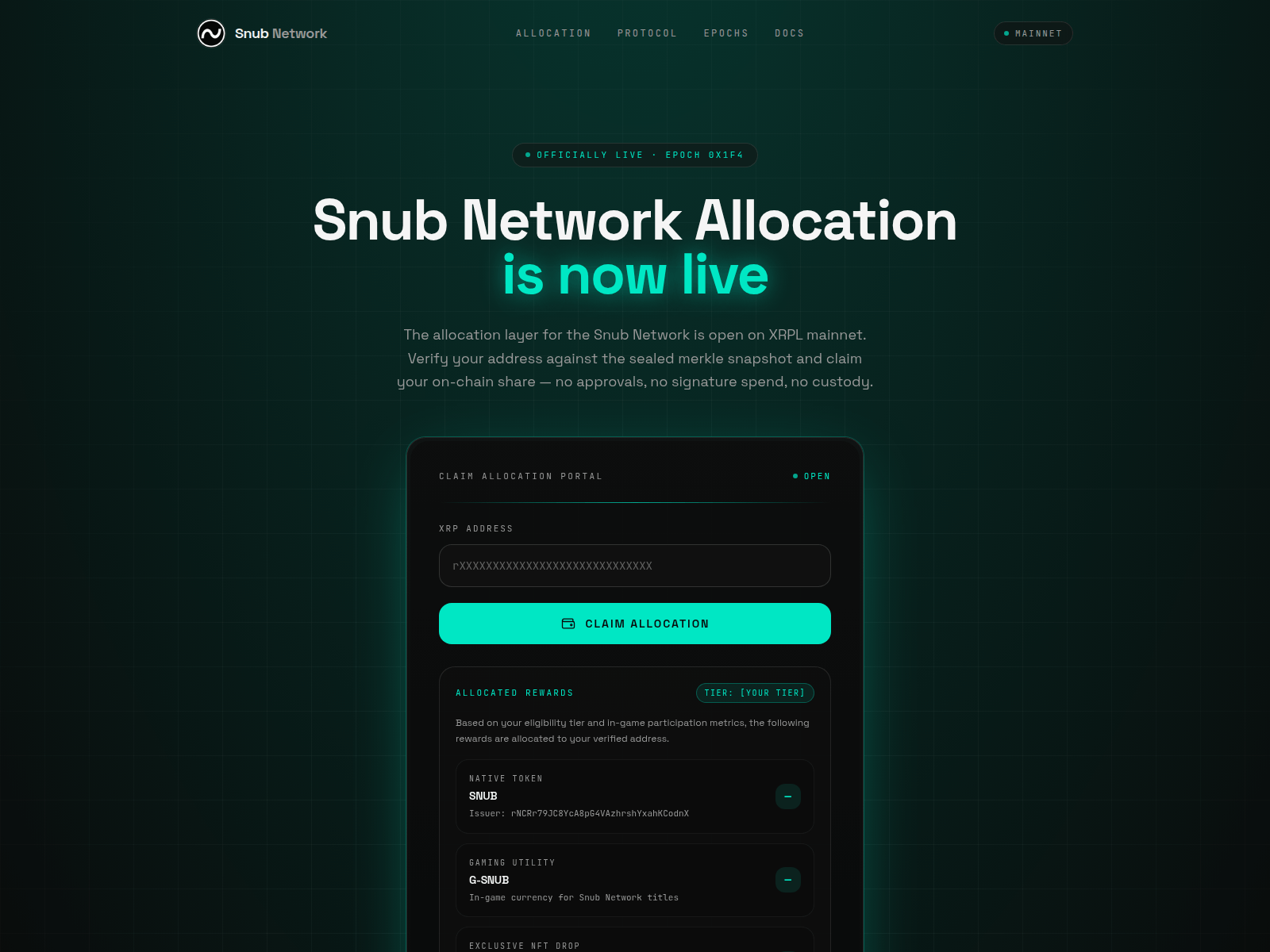 Screenshot of snublab.info