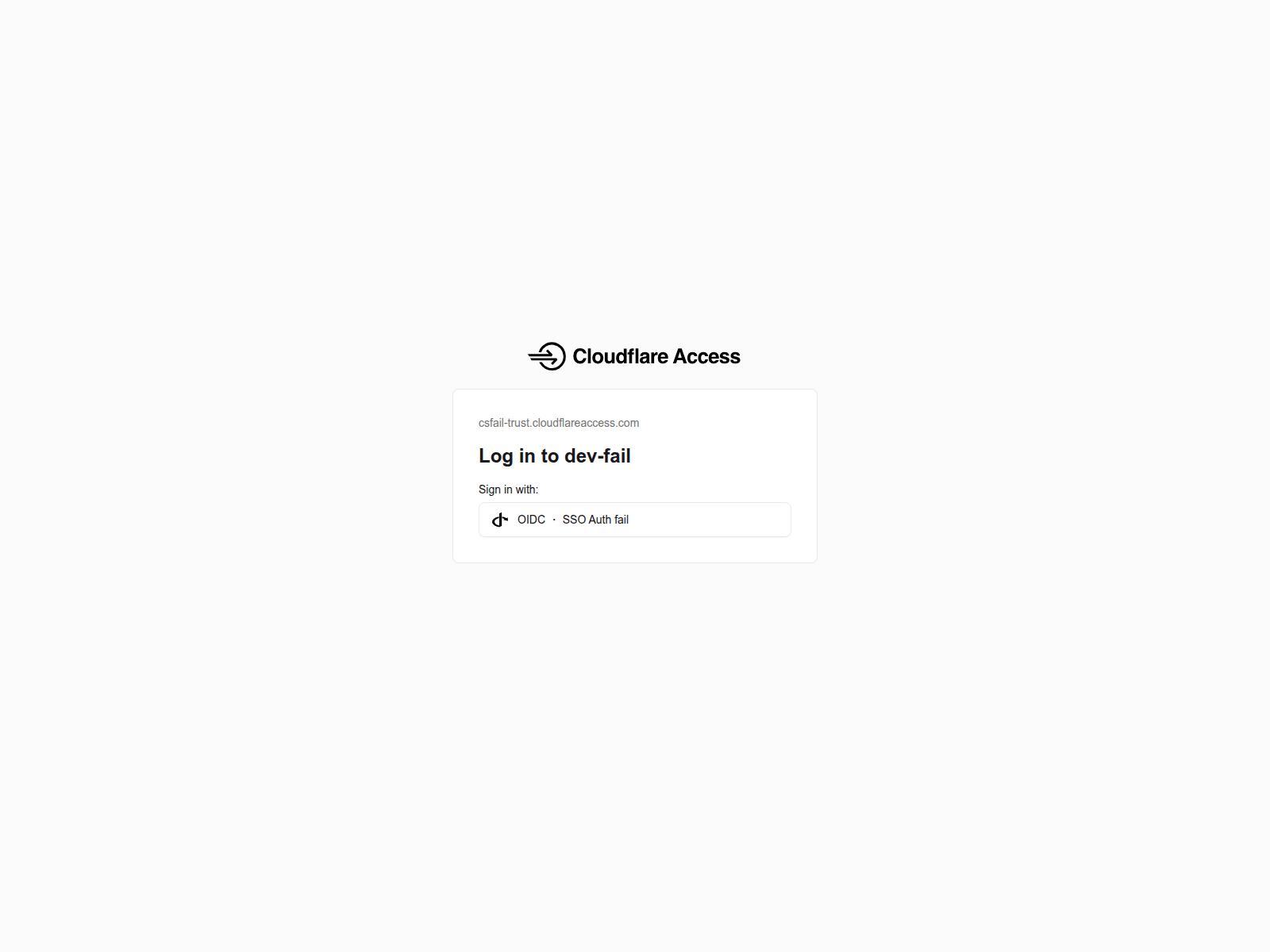 Screenshot of xcs.fail